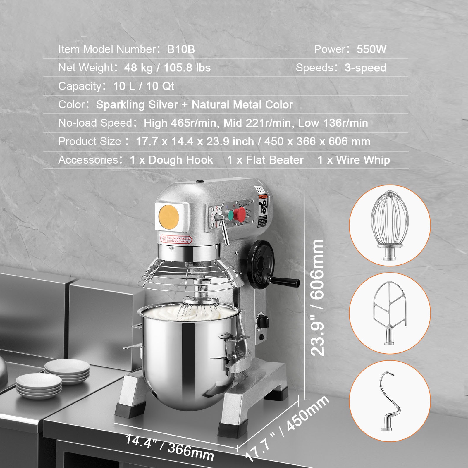 SVOPES SCDDSYJ10QT102868V1 Stand-Mixers - View #7