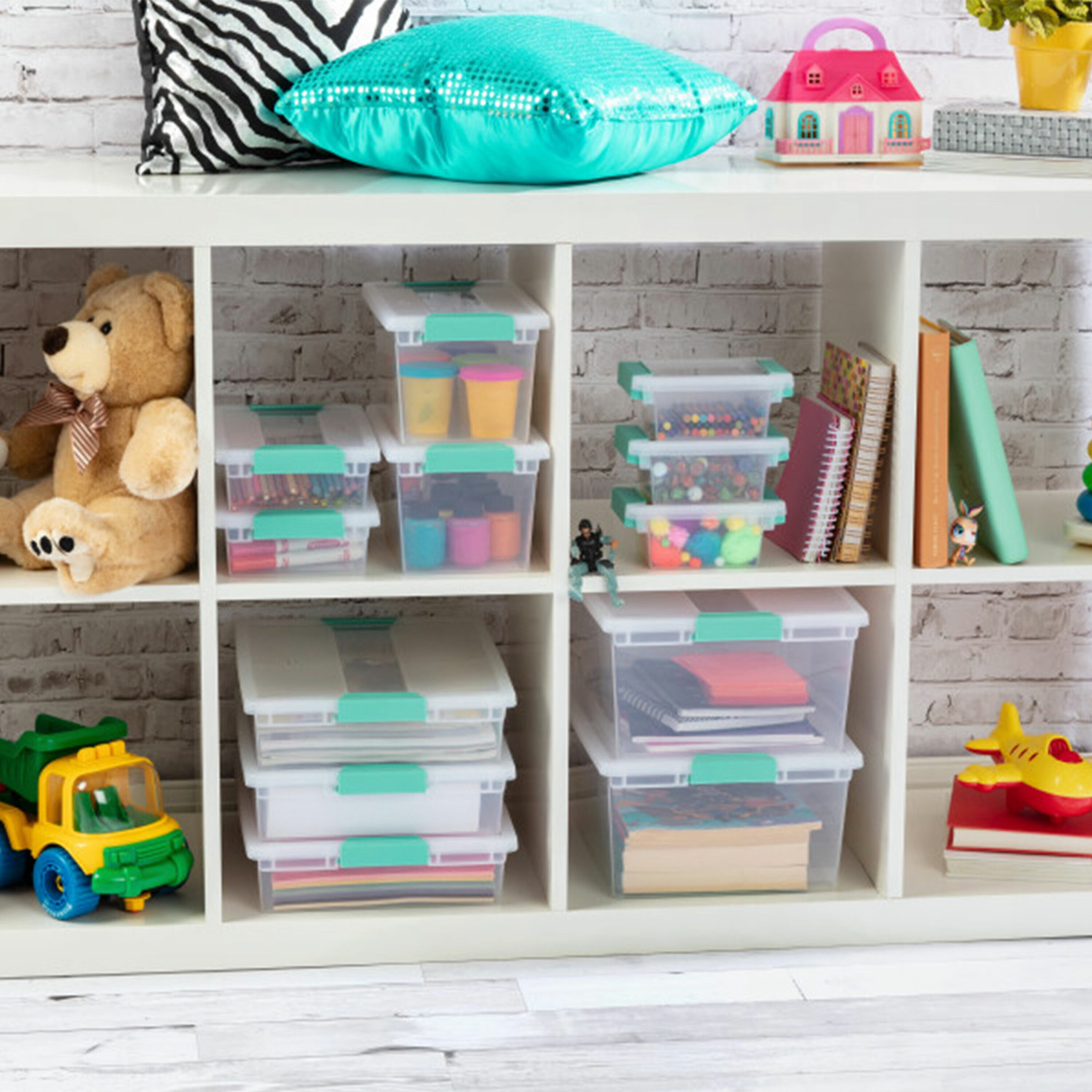 Sterilite 100385 Plastic-Storage-Totes - View #6