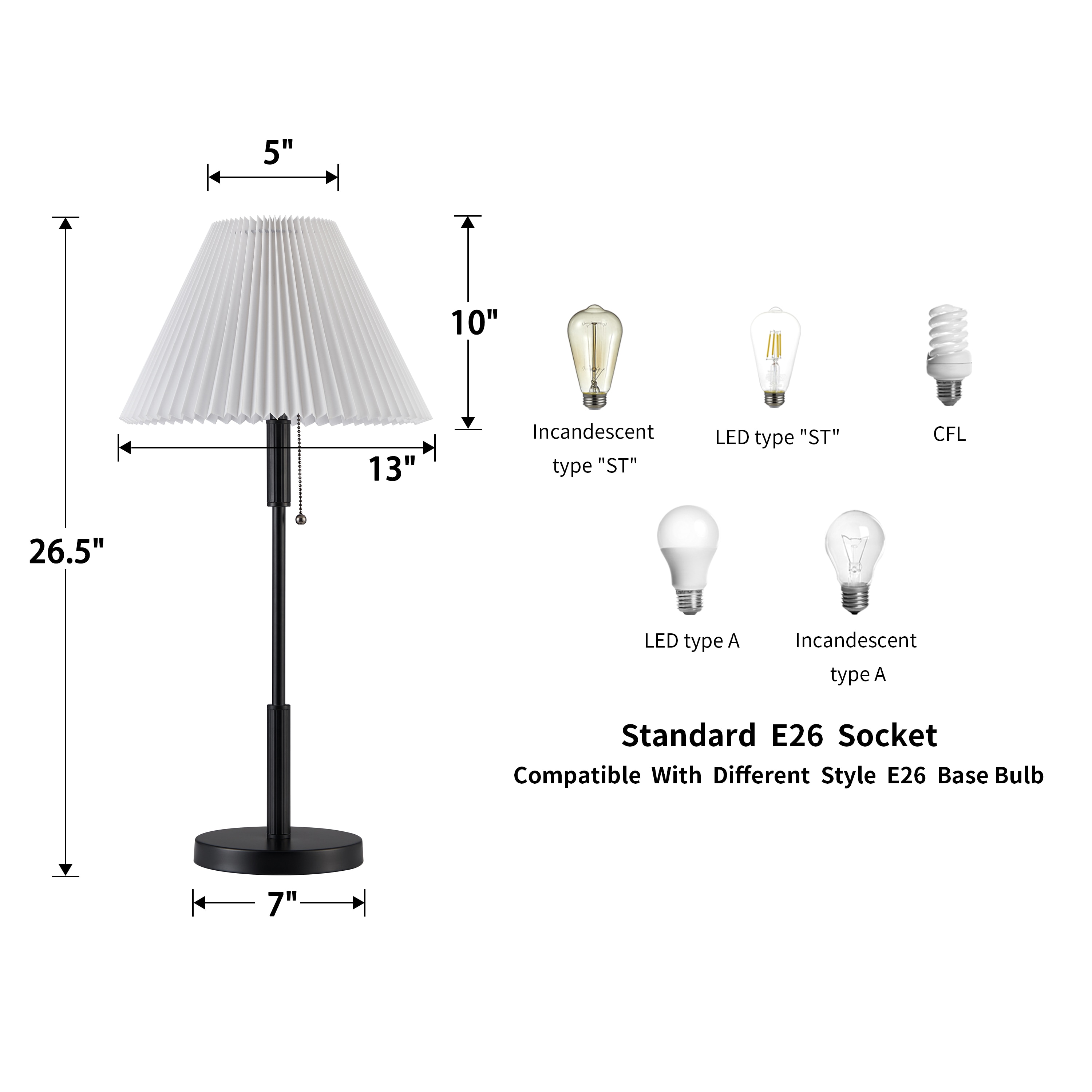 KAWOTI 21367 Table-Lamps - View #5