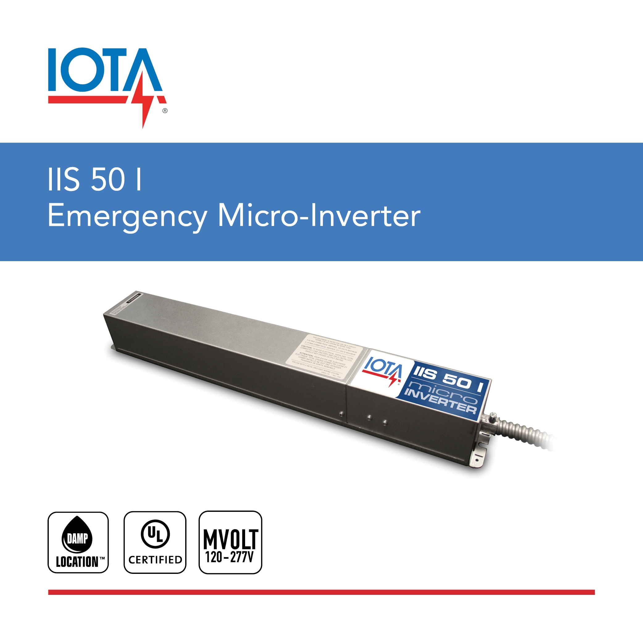IOTA IIS50IM5 Emerg-Light-Battery-Packs - View #2