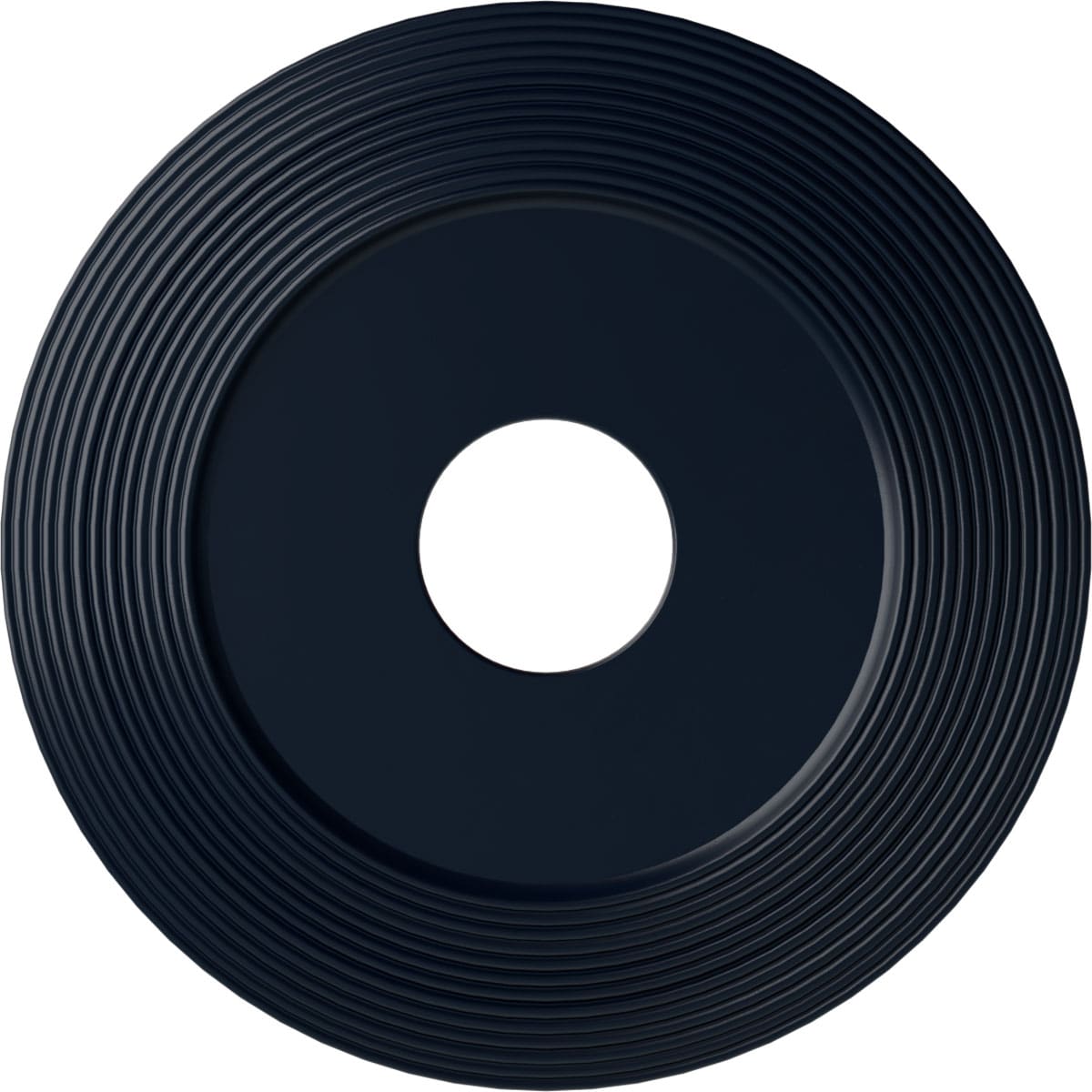 Ekena Millwork CM16ADMDF Adonis 16.125-in W x 16.125-in L Painted Midnight Dream Polyurethane Whole Ceiling Medallion