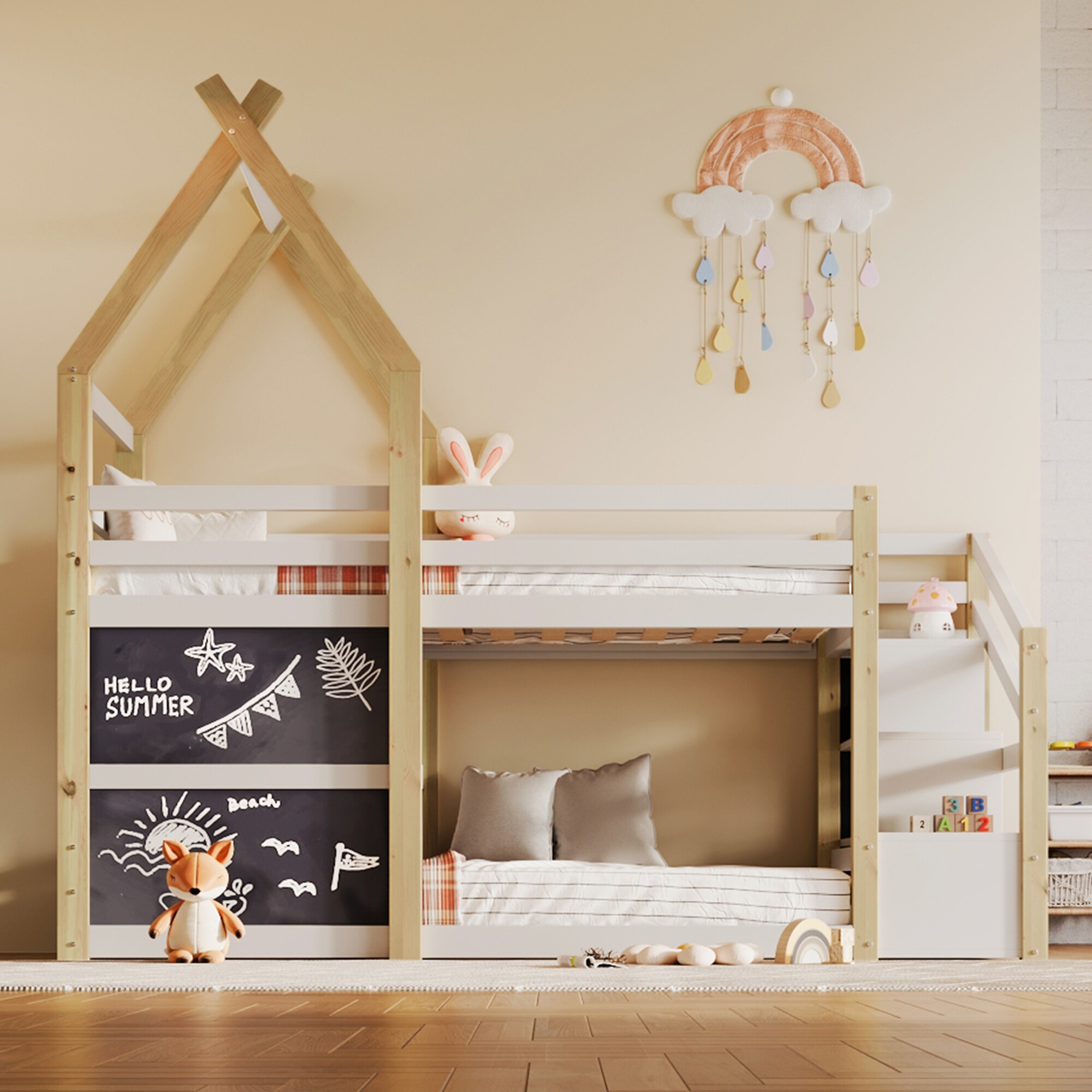 SINOFURN SYC470003WT Bunk-Beds - View #17