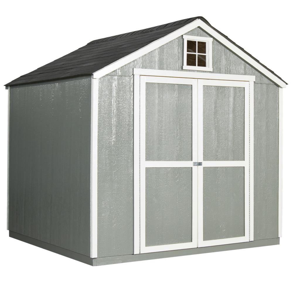 Heartland 194030 Belmont 8x10 8-ft x 10-ft Gable Style Wood Outdoor Storage Shed with 1 Windows 1 Doors