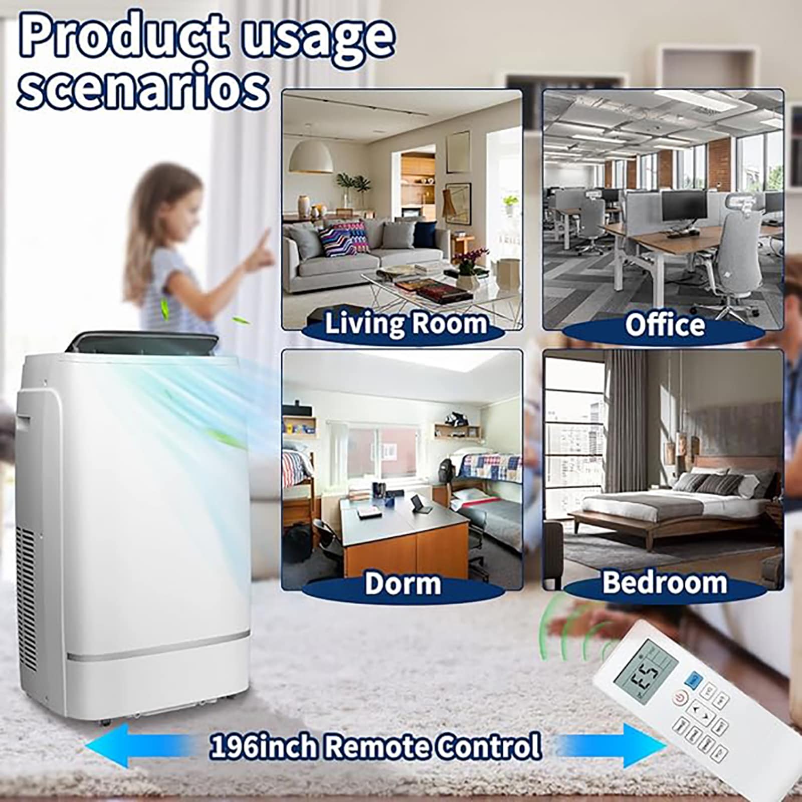 COWSAR LSA4215AC13K Portable-Air-Conditioners - View #5