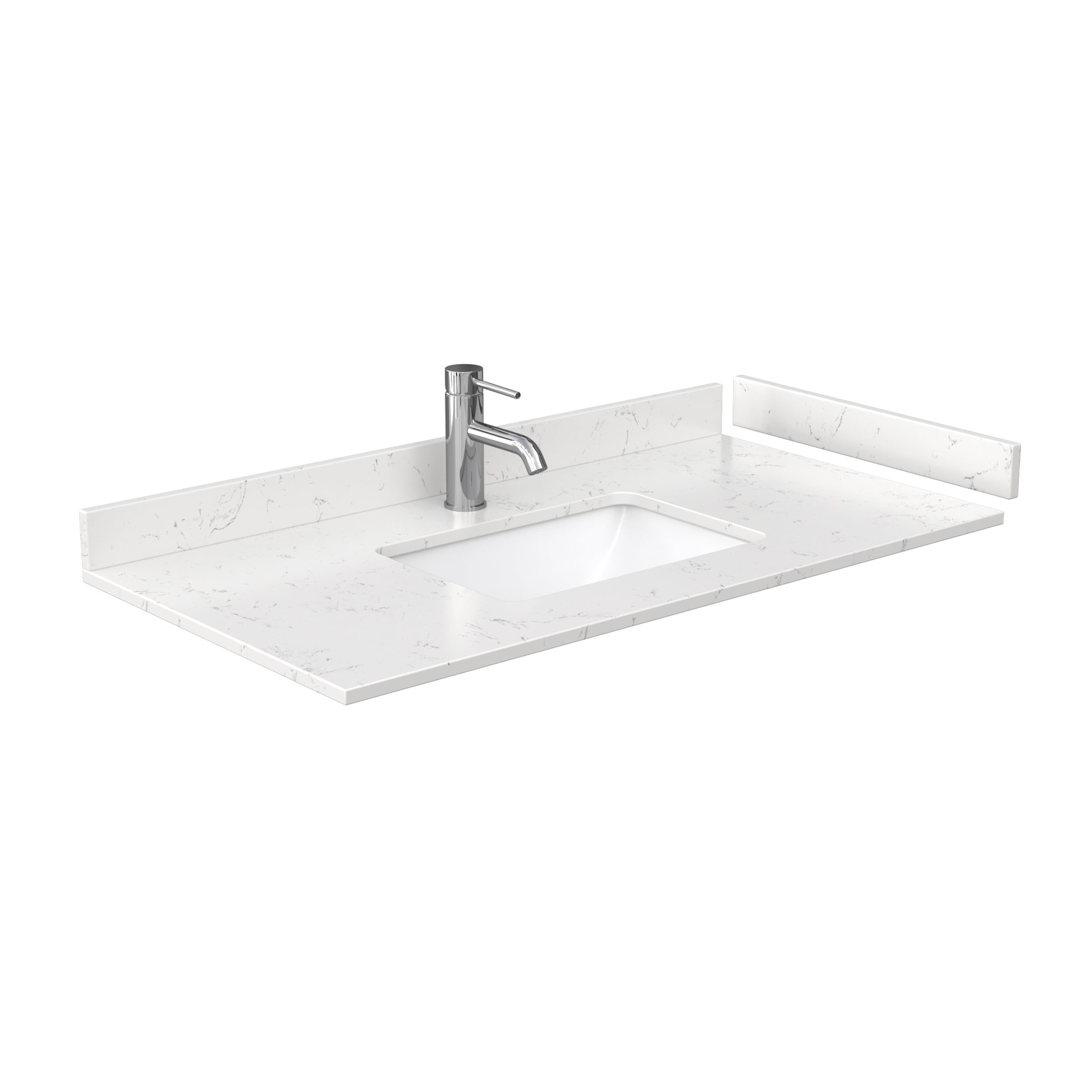 Wyndham Collection WCF111142SLGC2UNSM34 Bath-Vanity-Combo - View #5