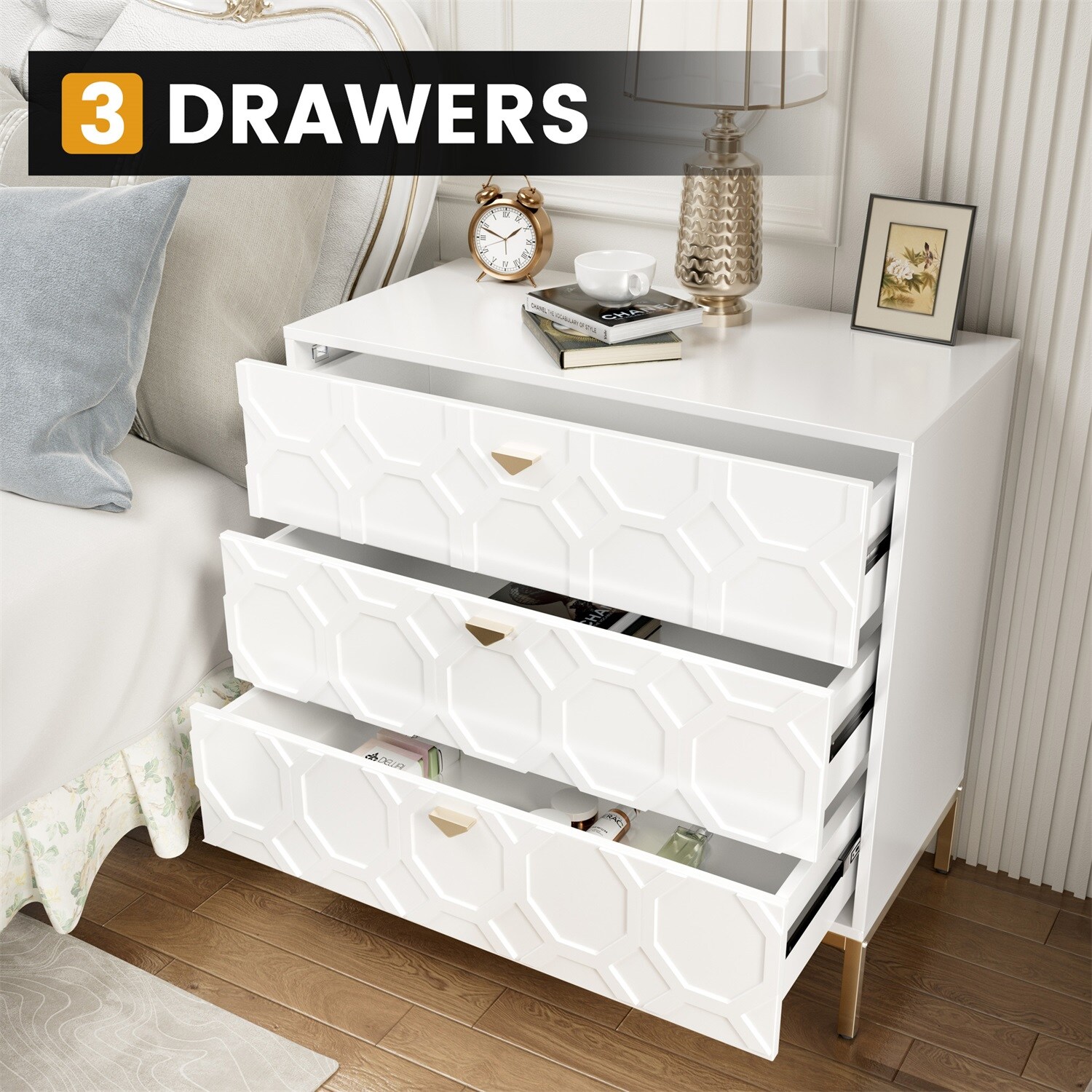 Mondawe MO-JH-009014-WH chests - View #4