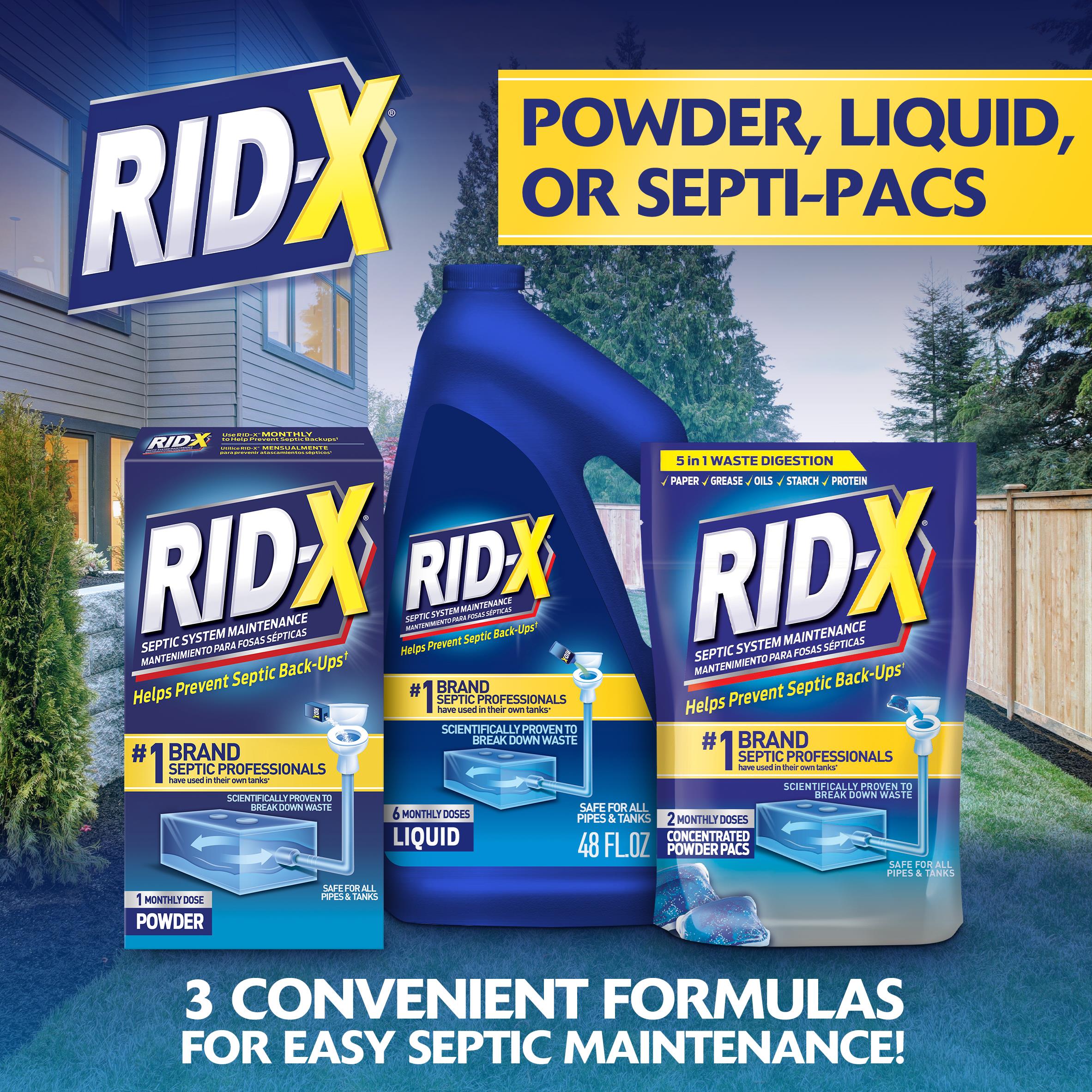 Rid-X Septic System Maintenance, Powder