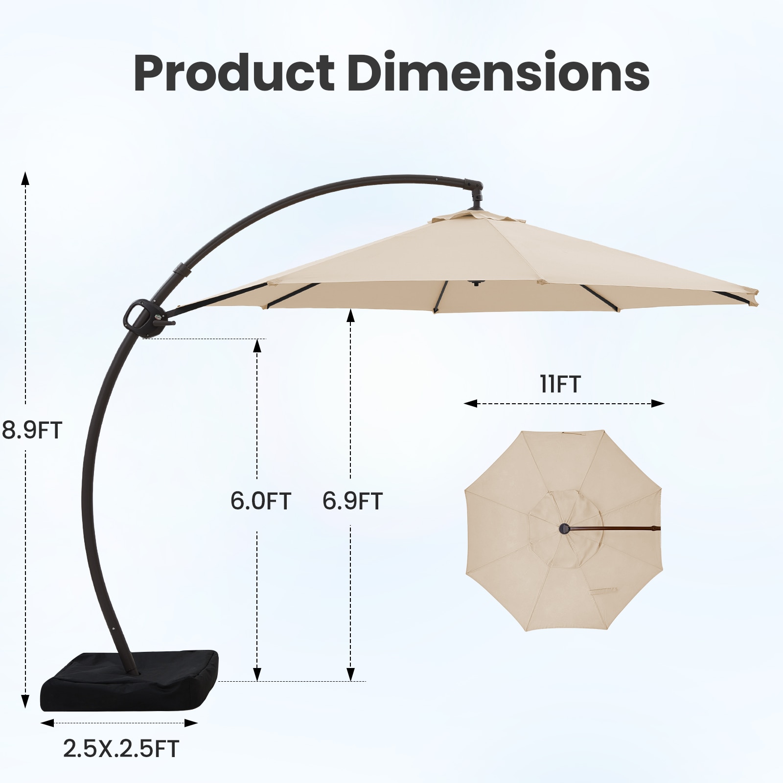 JEAREY DSTJW-11-BE Umbrellas-2 - View #3