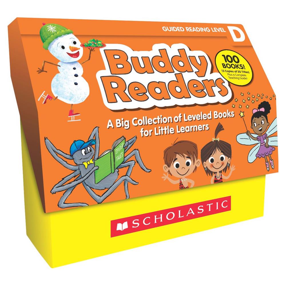 Scholastic Inc. SC-831717 Buddy Readers (Class Set): Level D Children's Books