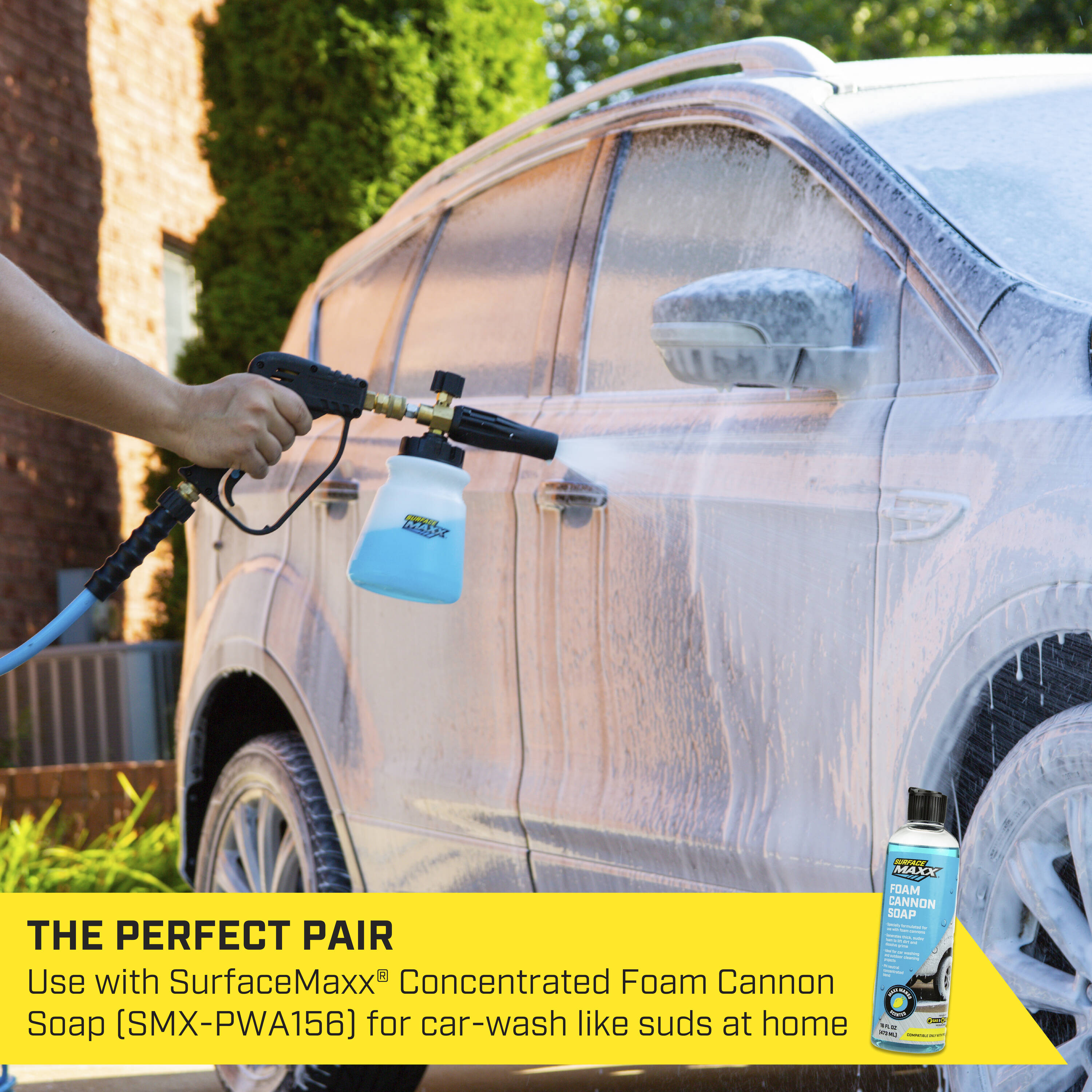 SurfaceMaxx up to 3700 PSI 1/4-in Foam Cannon