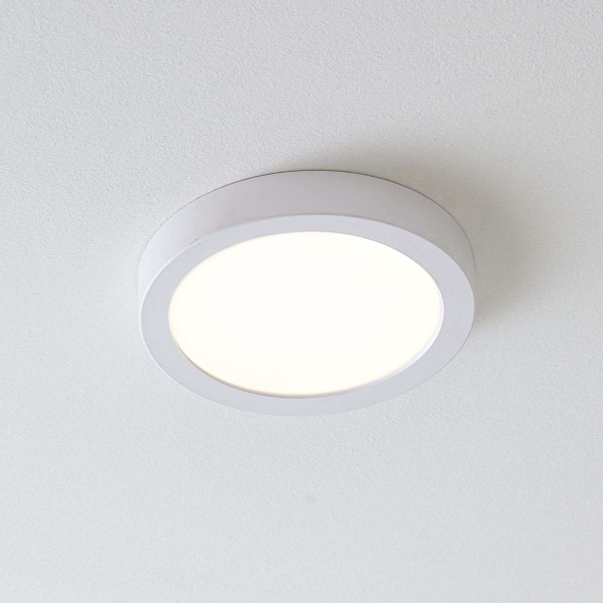 Progress Lighting Everlume 1-Light White LED Flush Mount Light