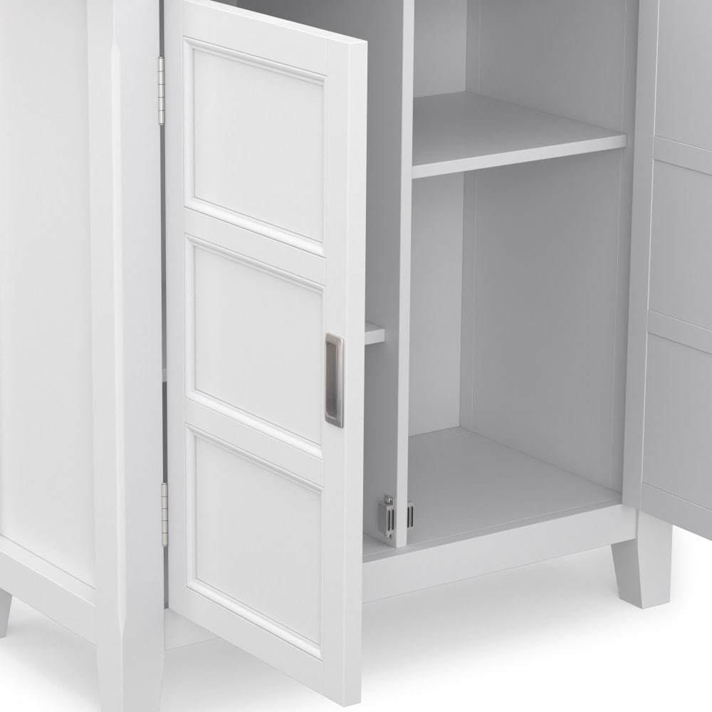 Simpli Home AXCBUR14-WH Gaming-Storage - View #6