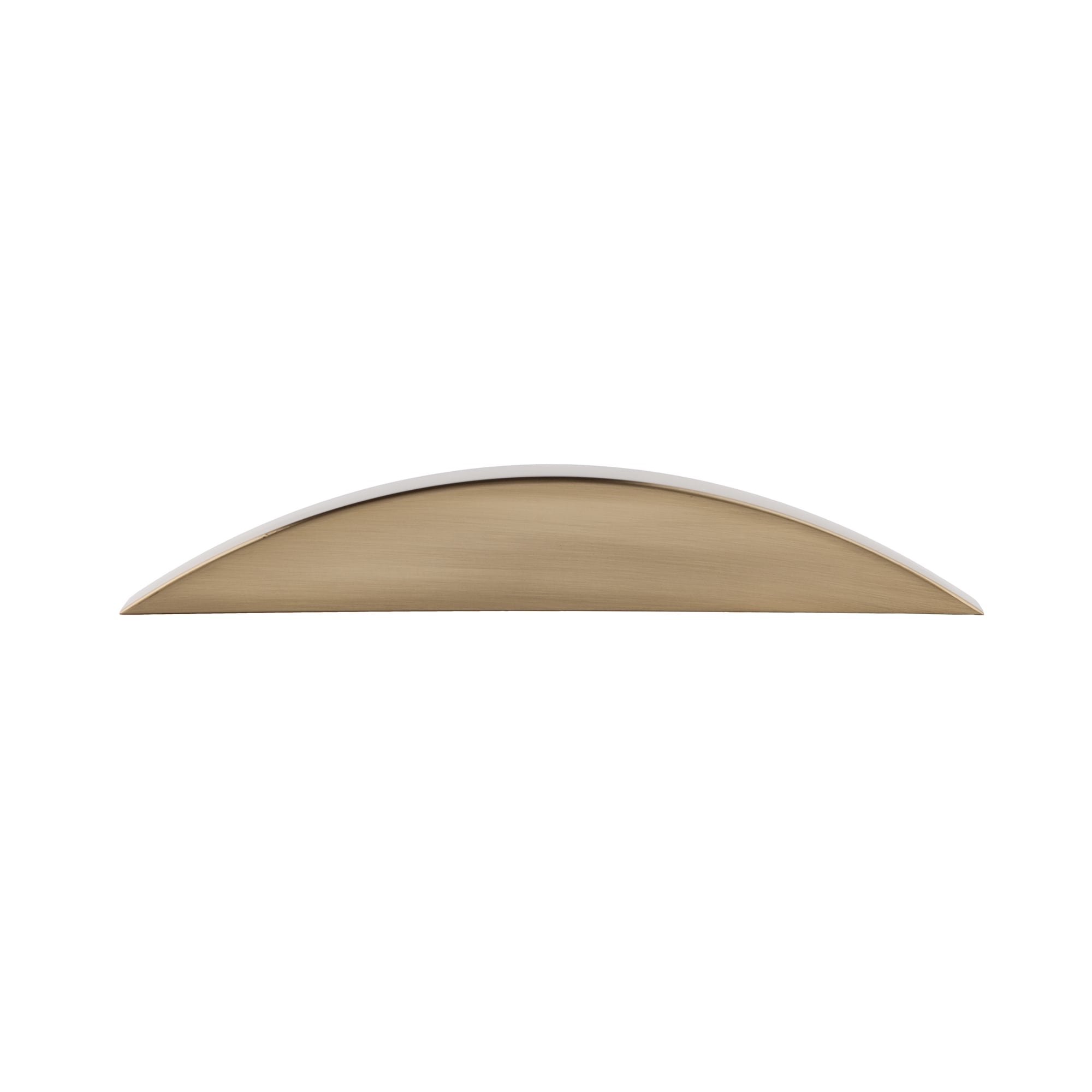 Continental Home Hardware RL021163 Graham 3-1/2-in , 89mm Center to Center Satin brass Dual Mount Arch Bar