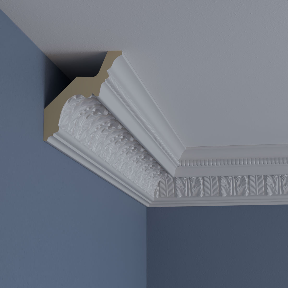 Ekena Millwork MLD04X04X06HE-CASE-8 Crown-Moulding - View #10