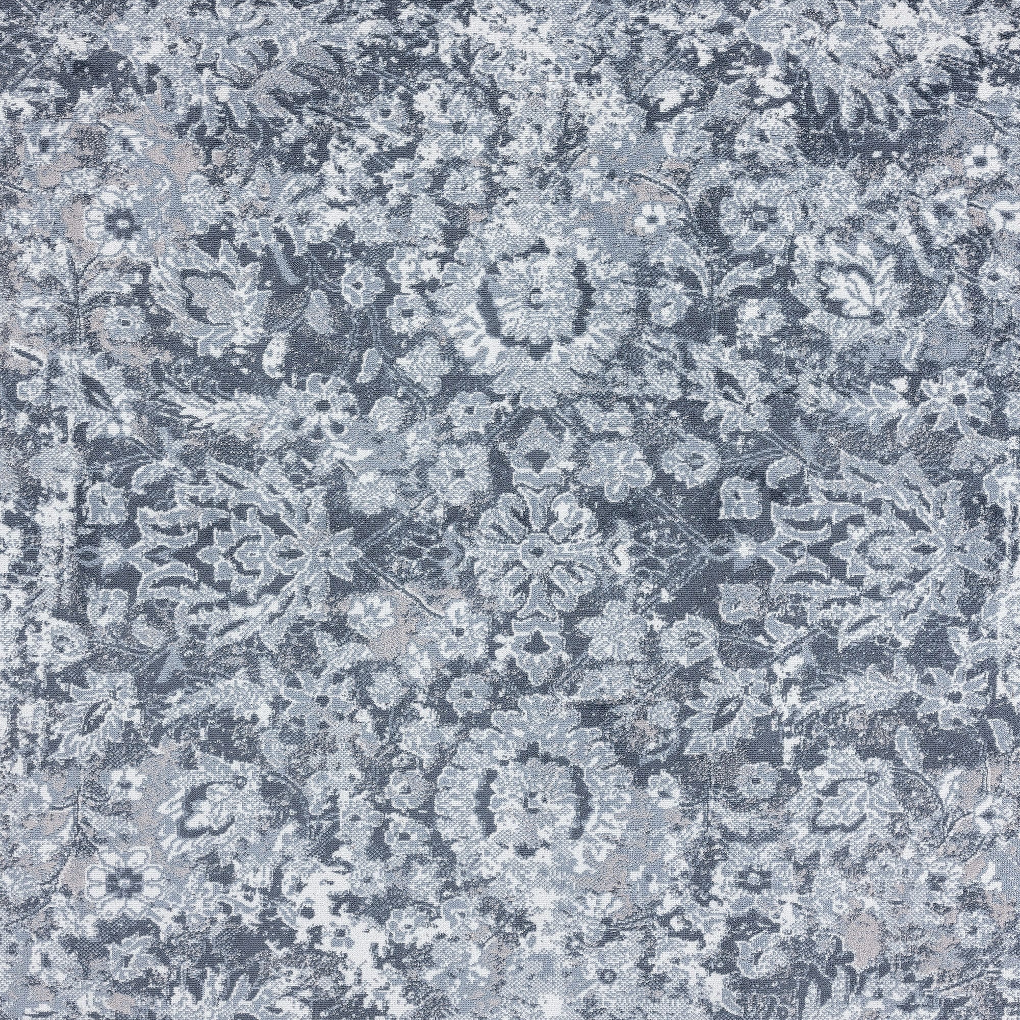 Tayse Nexus 8 X 10 (ft) Blue Indoor Area Rug In The Rugs Department At 