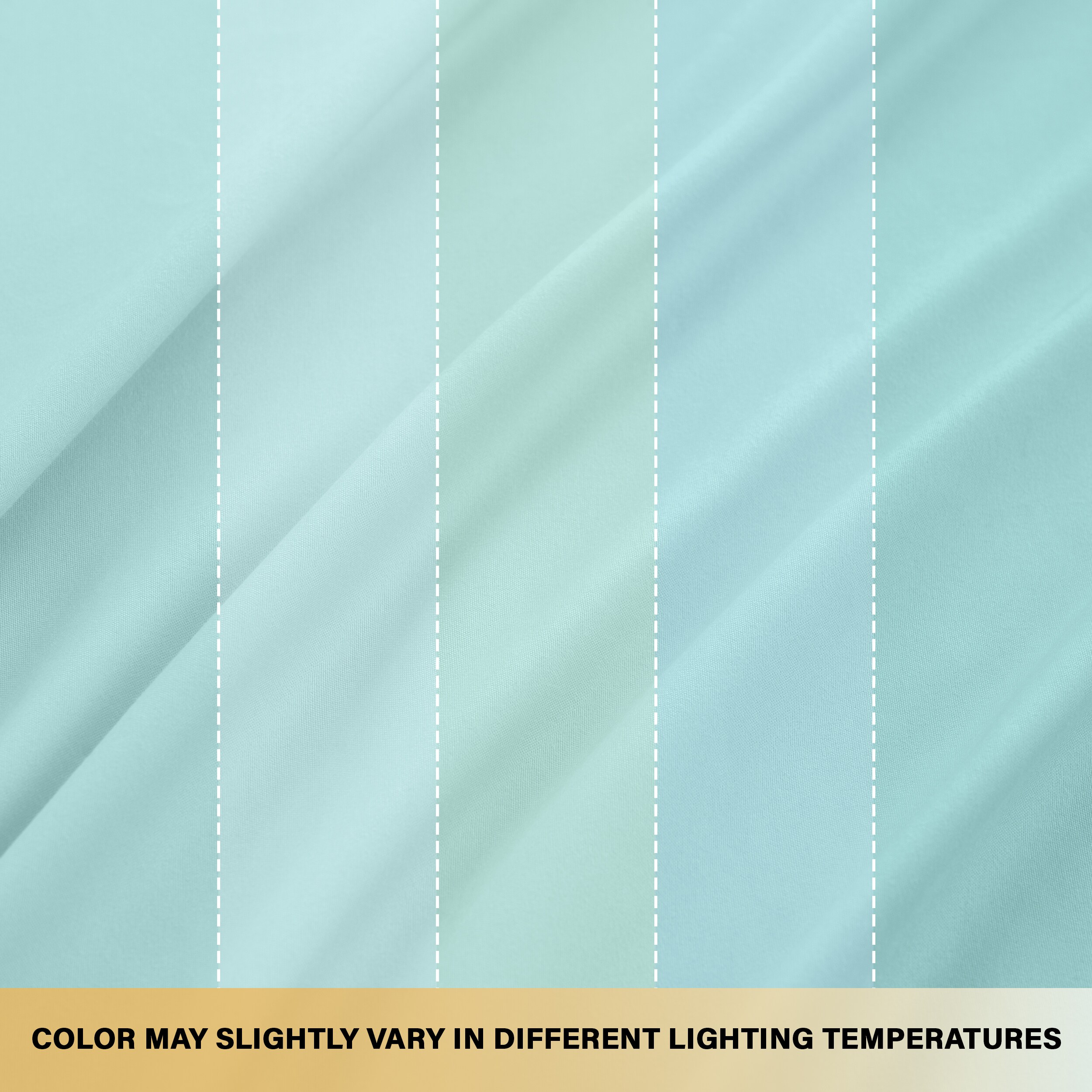 Lux Decor Collection 4PC PSHT TXL IC BLU Sheet-Sets - View #6