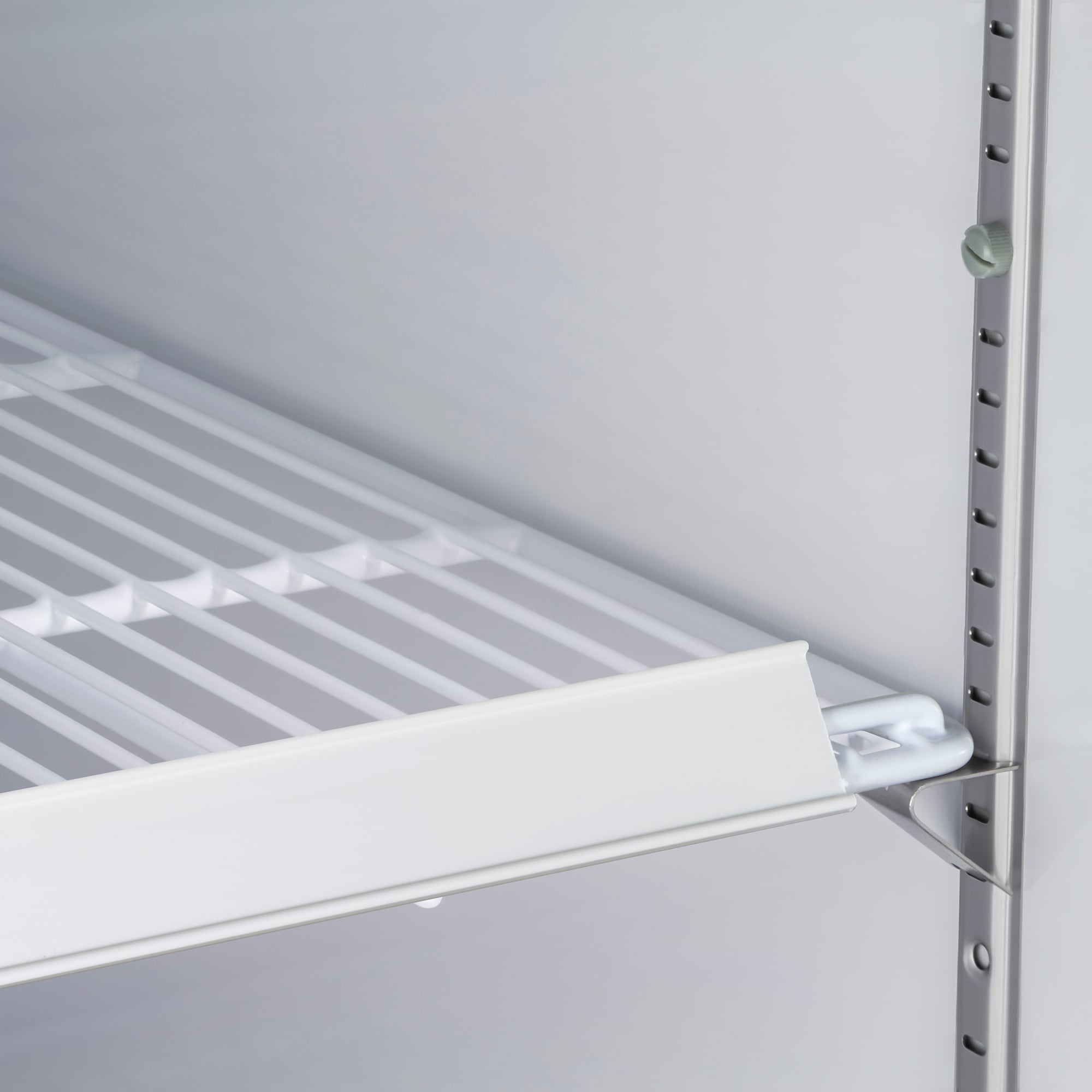 Stainless Steel Glass Door Commercial Refrigerator with LED Lighting