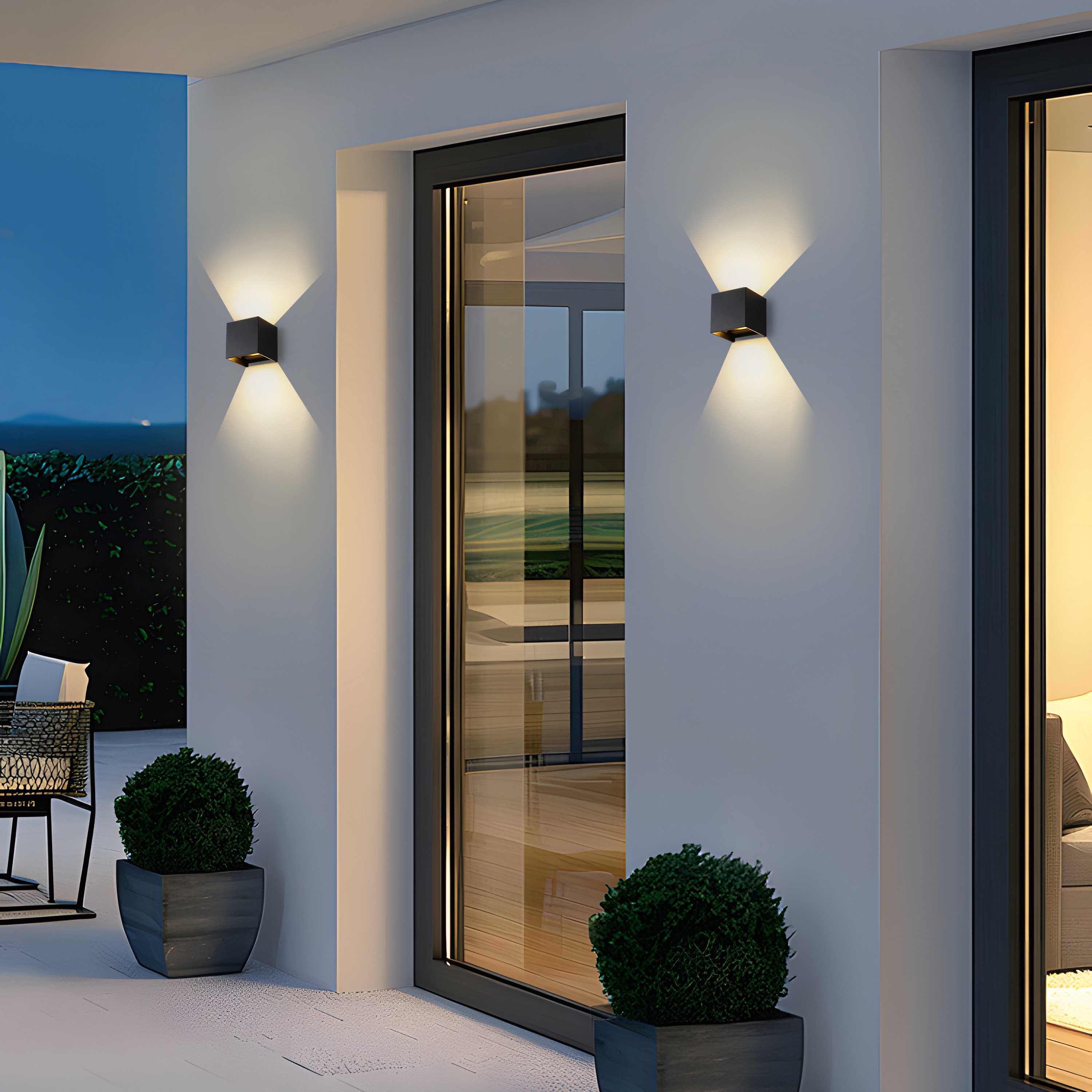 C Cattleya LCA2194-2SW Outdoor-Wall-Lighting - View #7