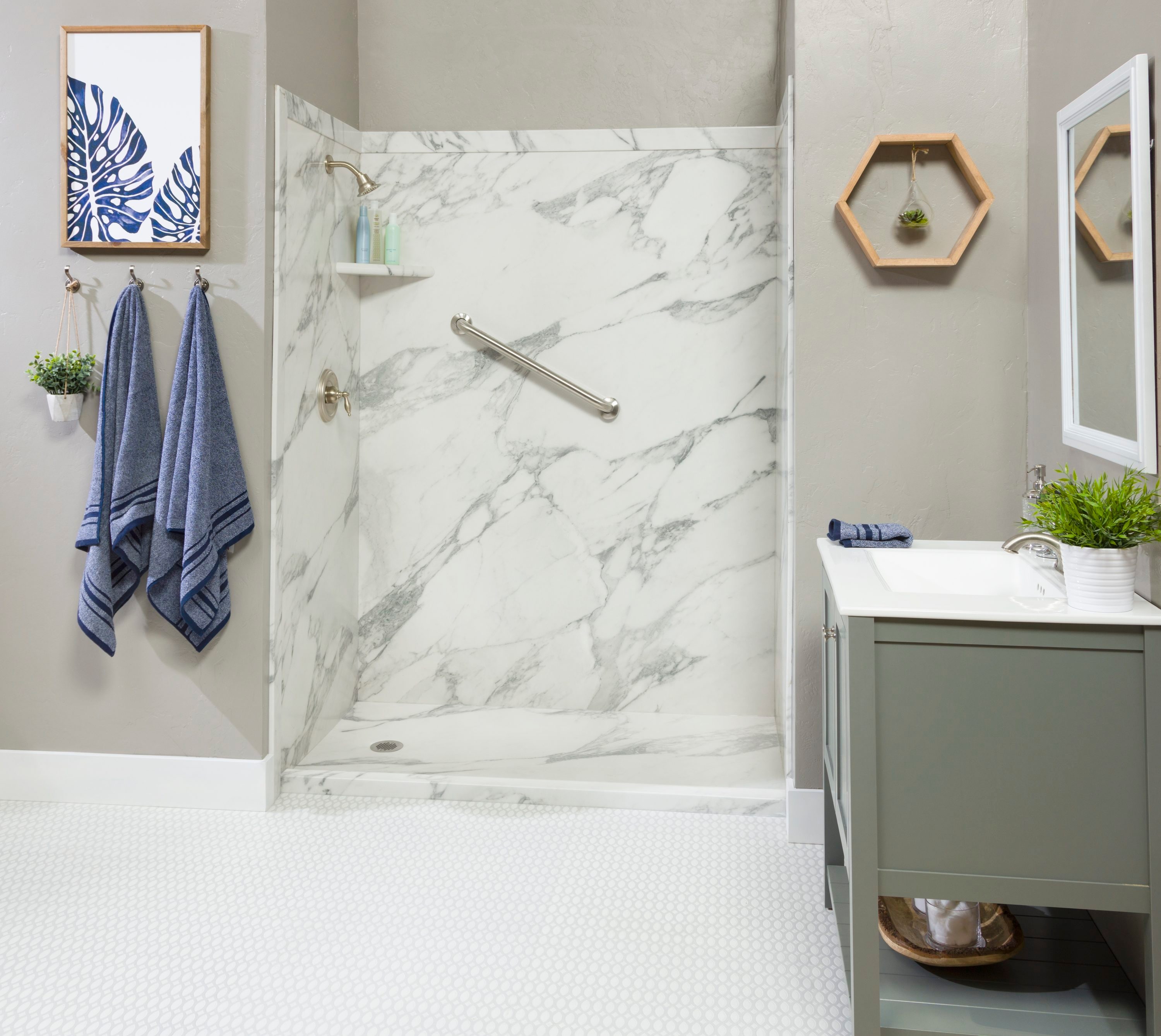 FlexStone FLXSBL6030CW Shower-Floors - View #3