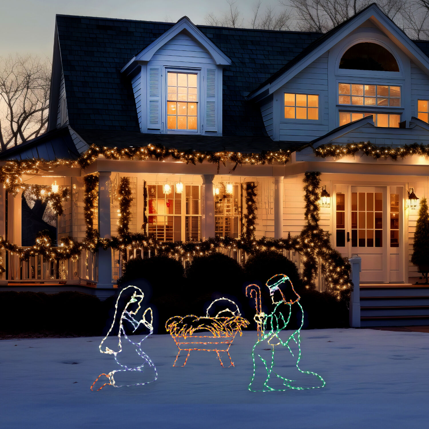 Fraser Hill Farm FFCHLED003-NTV0-MTL Outdoor-Christmas-Decor - View #10