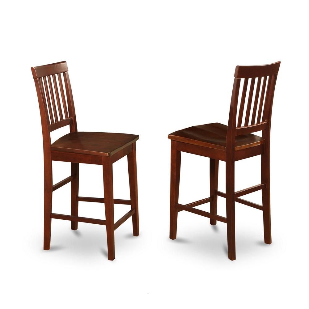 East West Furniture 5 Pc counter height Dining set-high Table and 4 ...