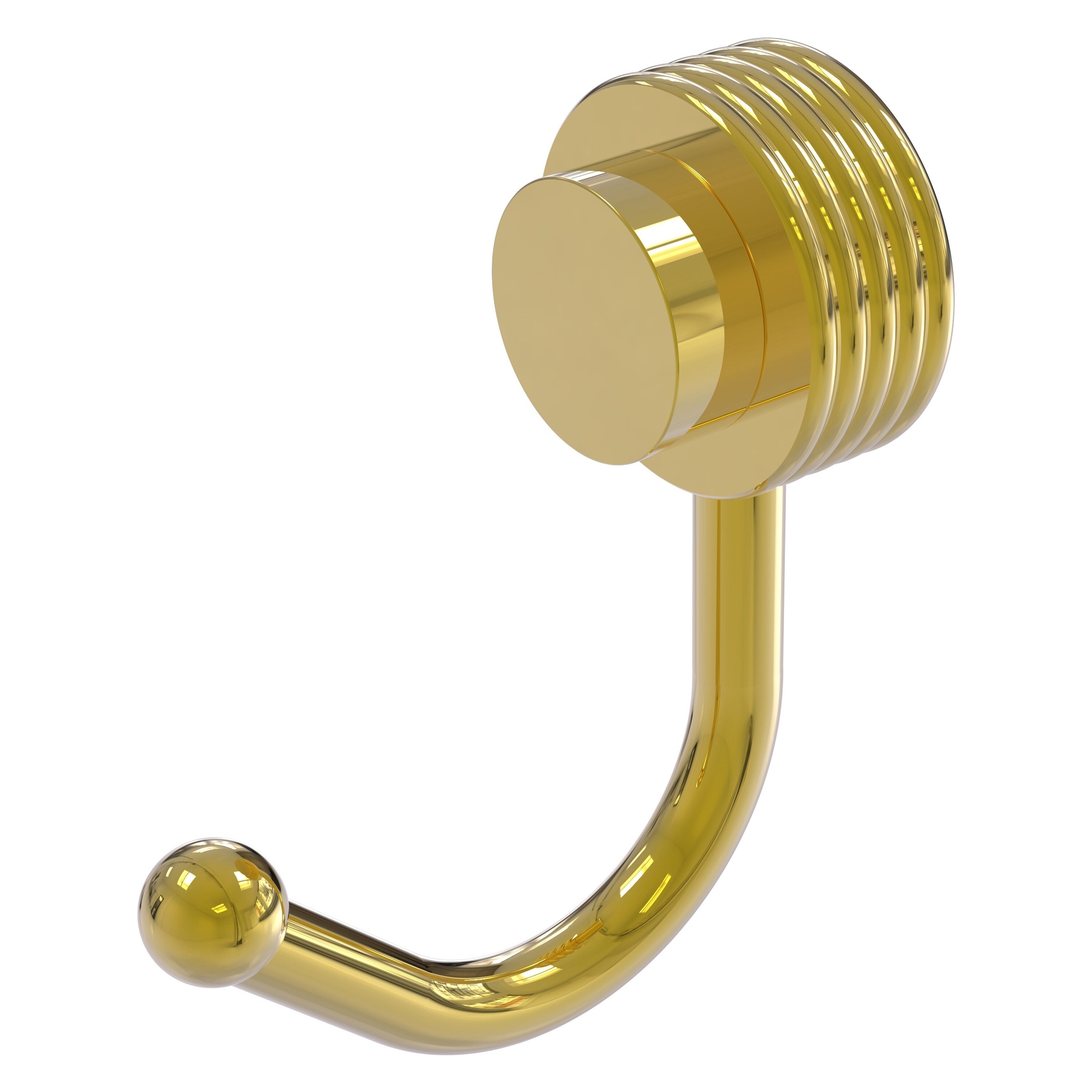 Allied Brass 420G-PB Venus Polished Brass Single -Hook Wall mount Towel Hook