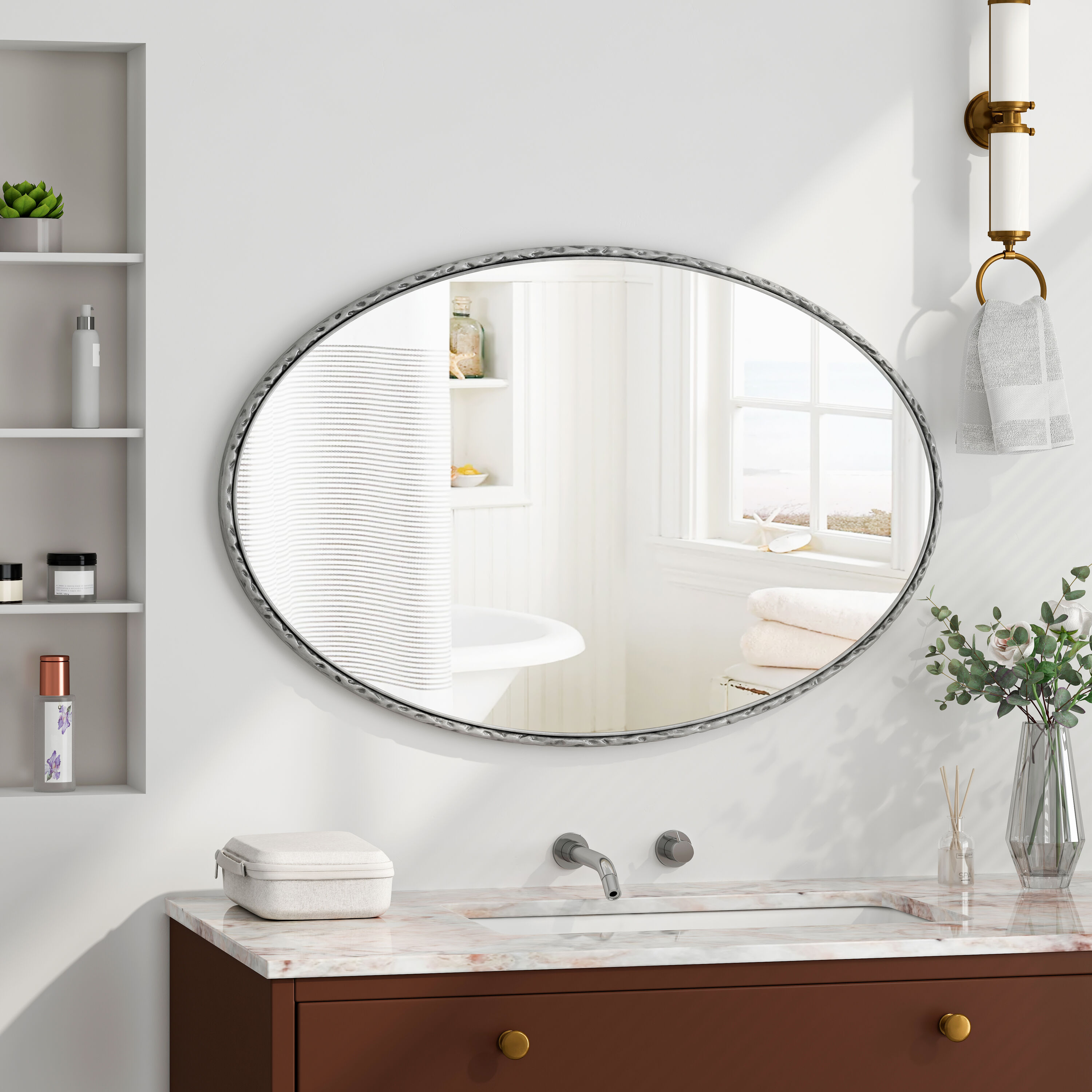 ES-DIY GF2727SQW Decor-Mirrors - View #3