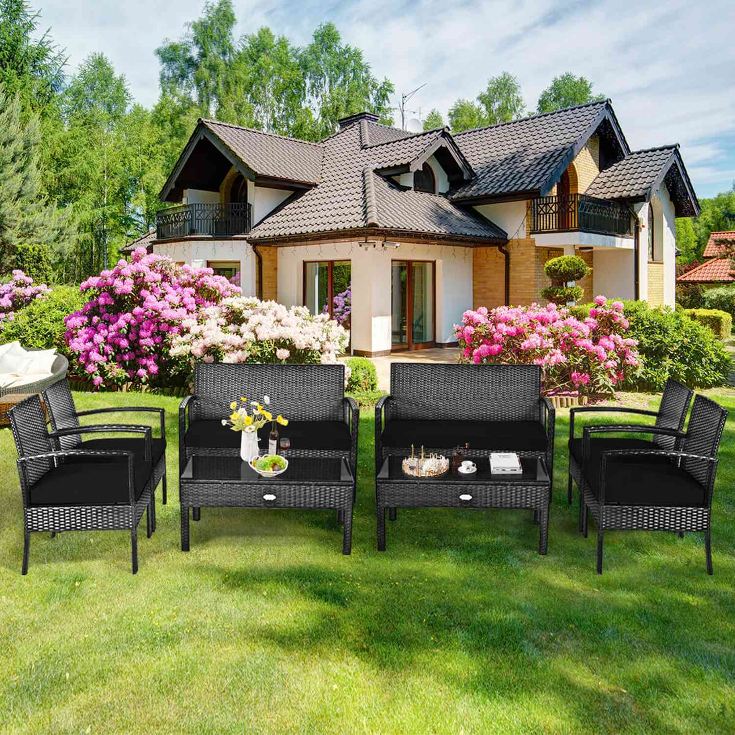 Costway HCST08251 Patio-Conversation-Sets - View #6