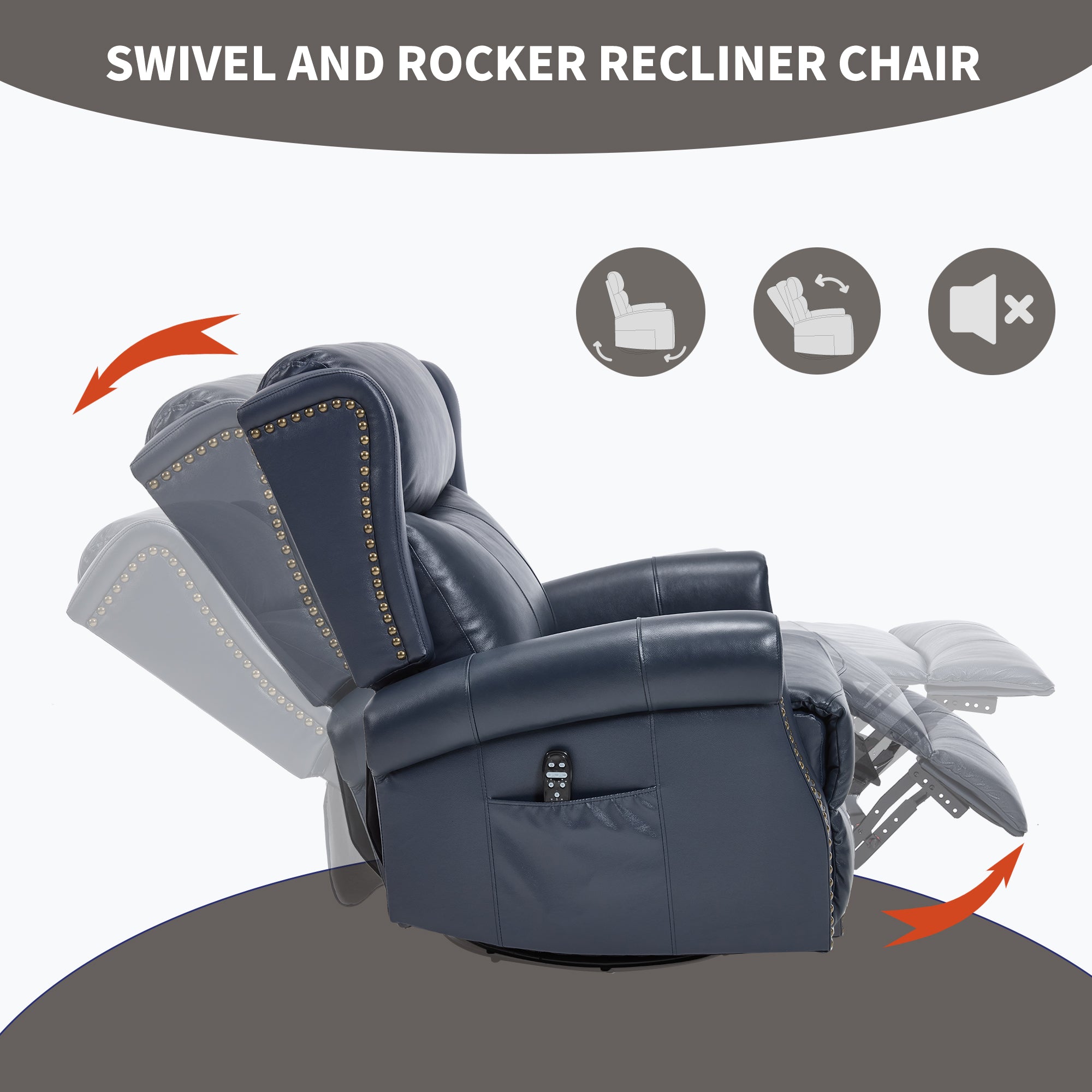 Boyel Living BL-CN463BL recliners - View #7