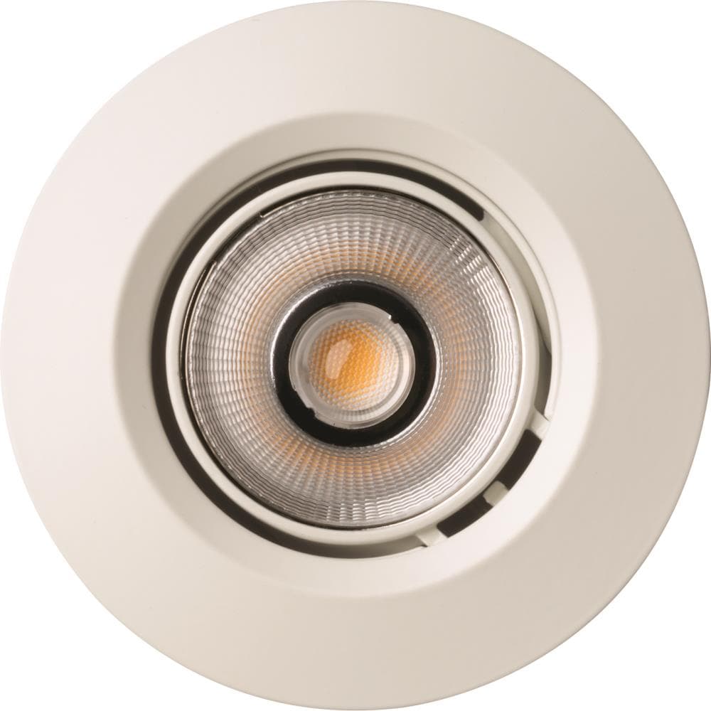 Juno White 4-in 640-Lumen Warm White Round Dimmable LED Recessed ...