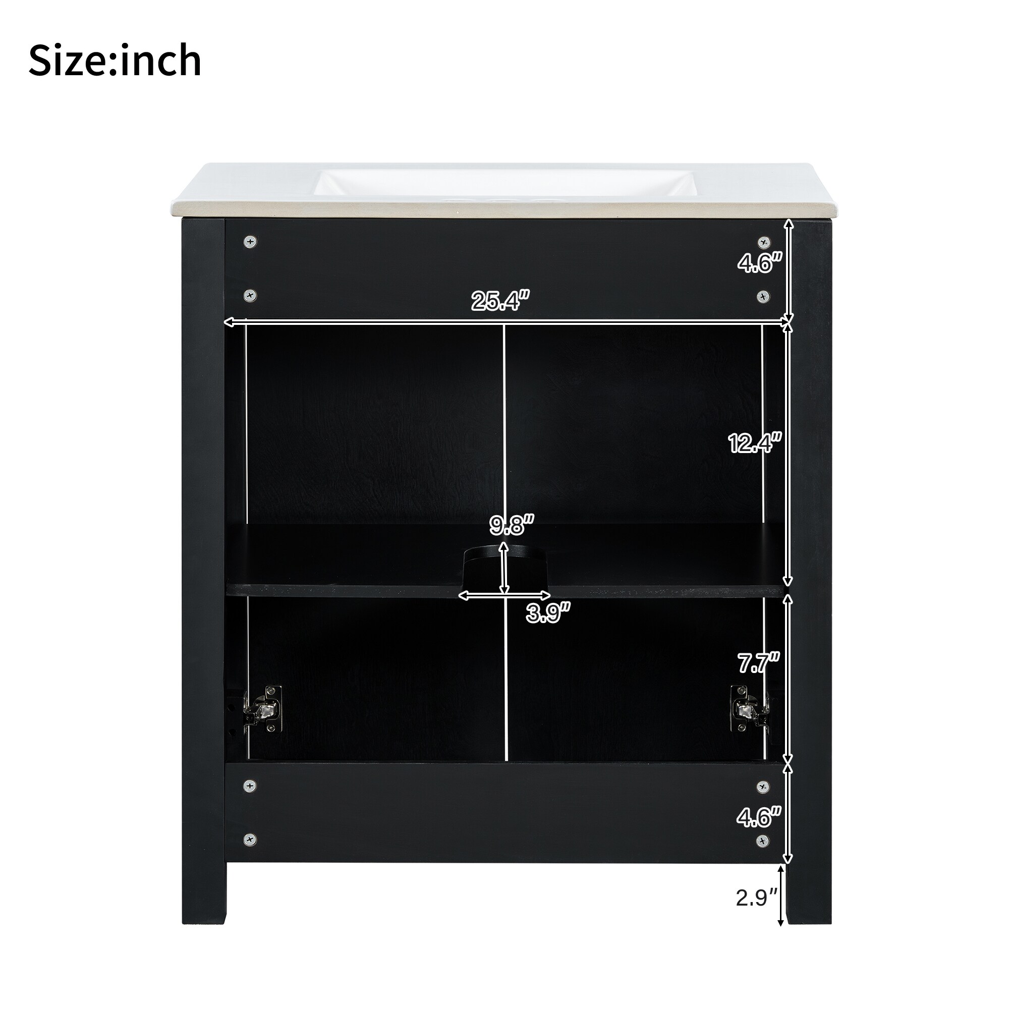 ModernLuxe L3P-N729P290712P Bath-Vanity-Combo - View #8