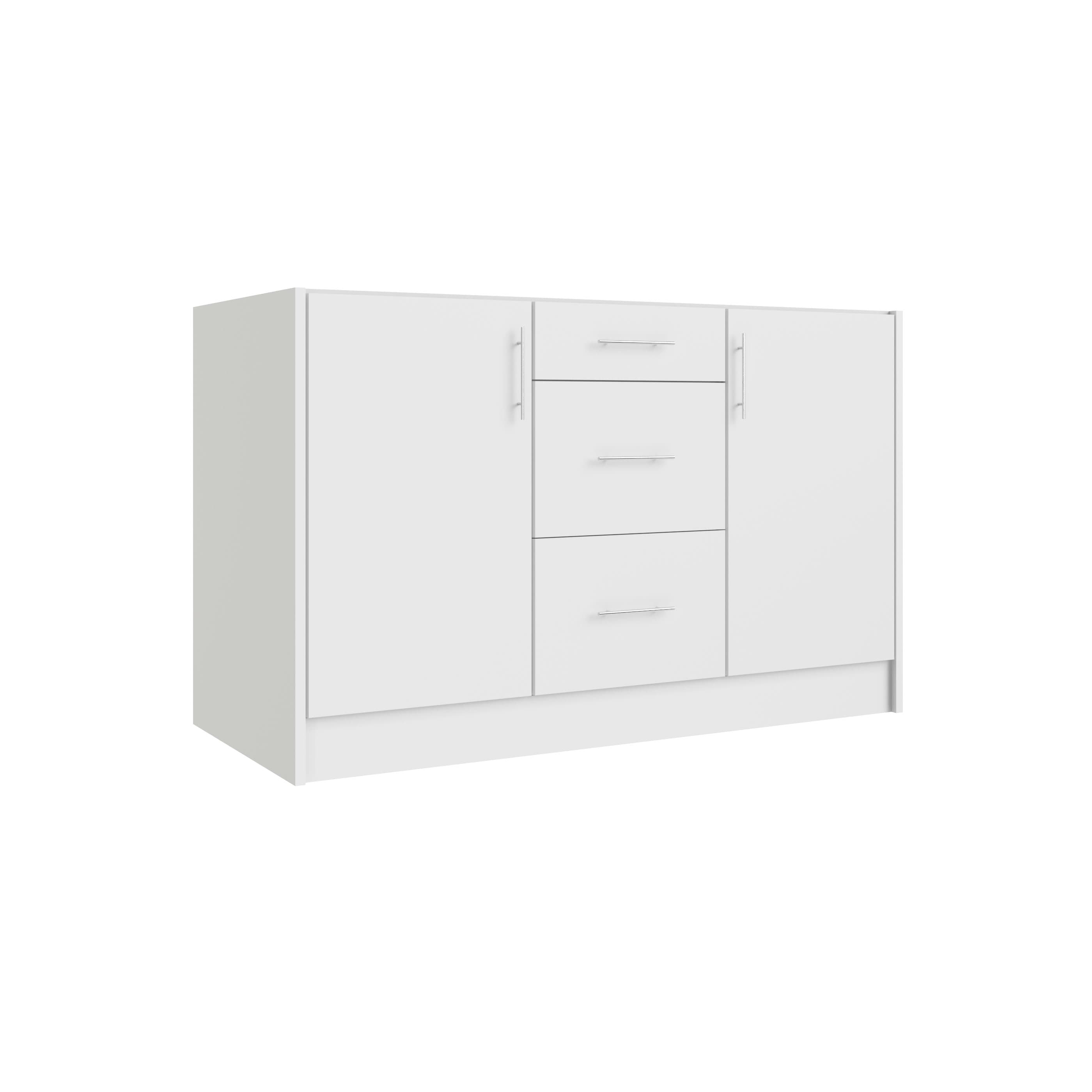 WeatherStrong WSE54WC-MSW Miami 3 -Piece 54-in W x 24-in D x 34.5-in H Modular Outdoor Kitchen Set