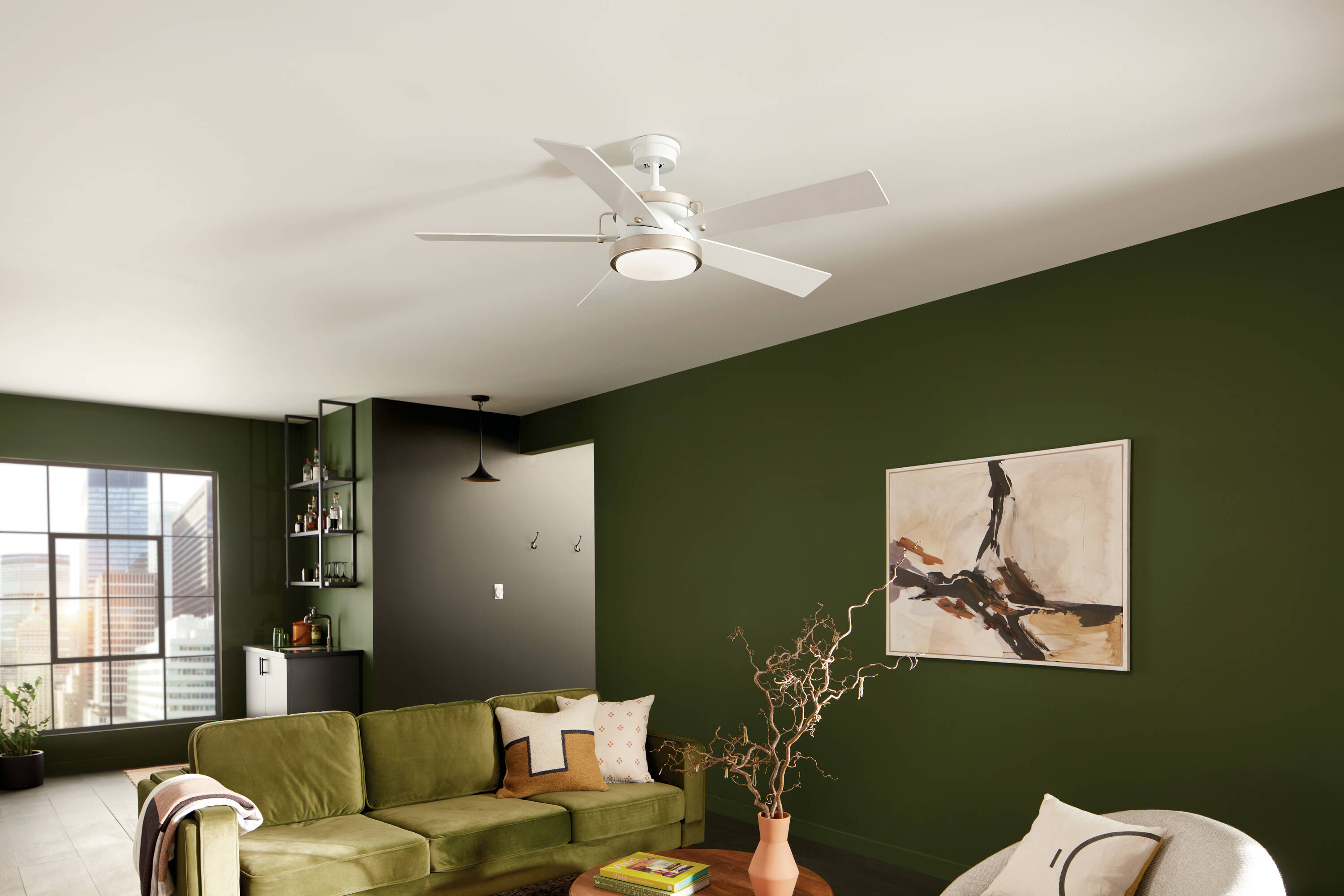Kichler 330045WH Ceiling-Fans - View #5