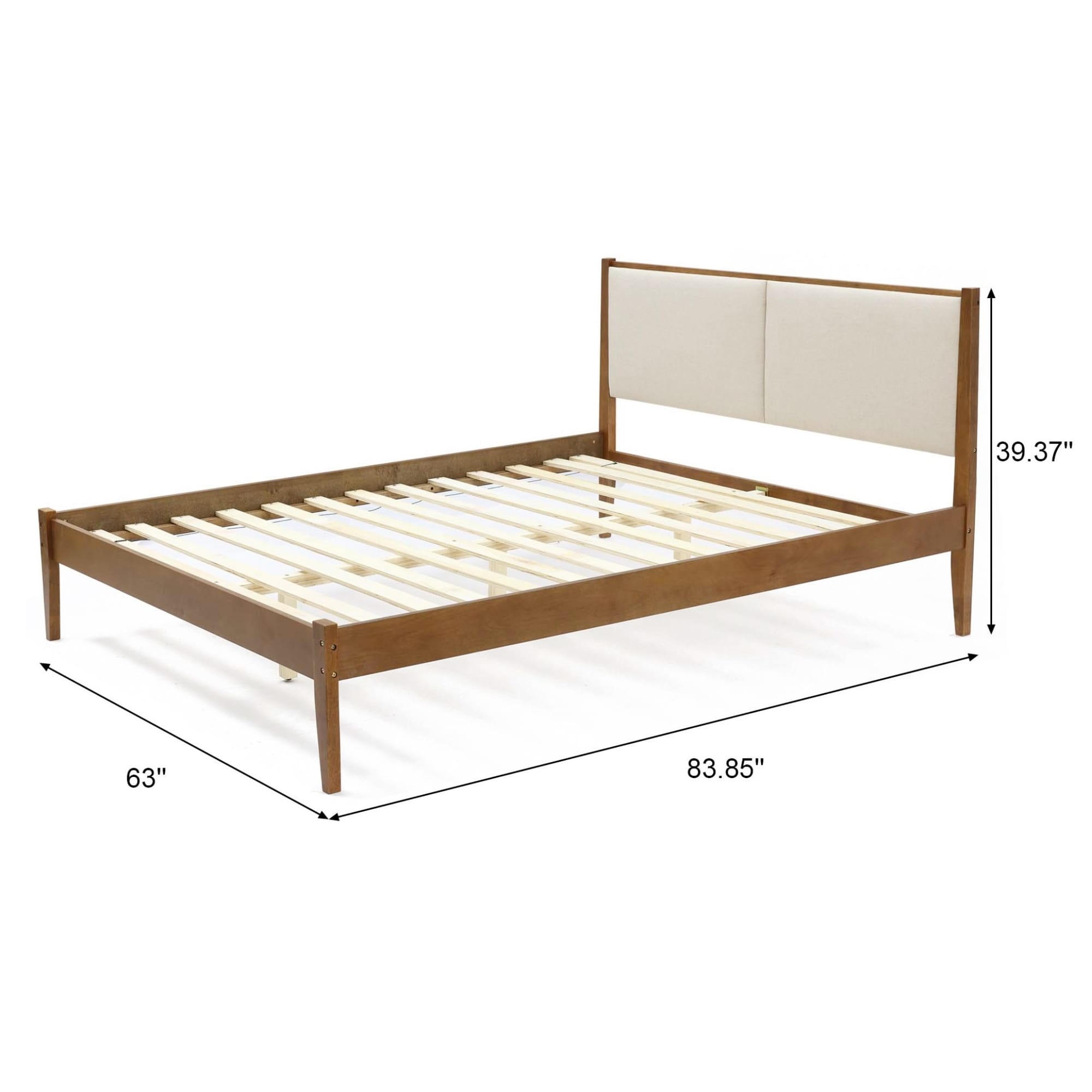 LuxenHome WHIF1886 Upholstered-Headboards - View #2