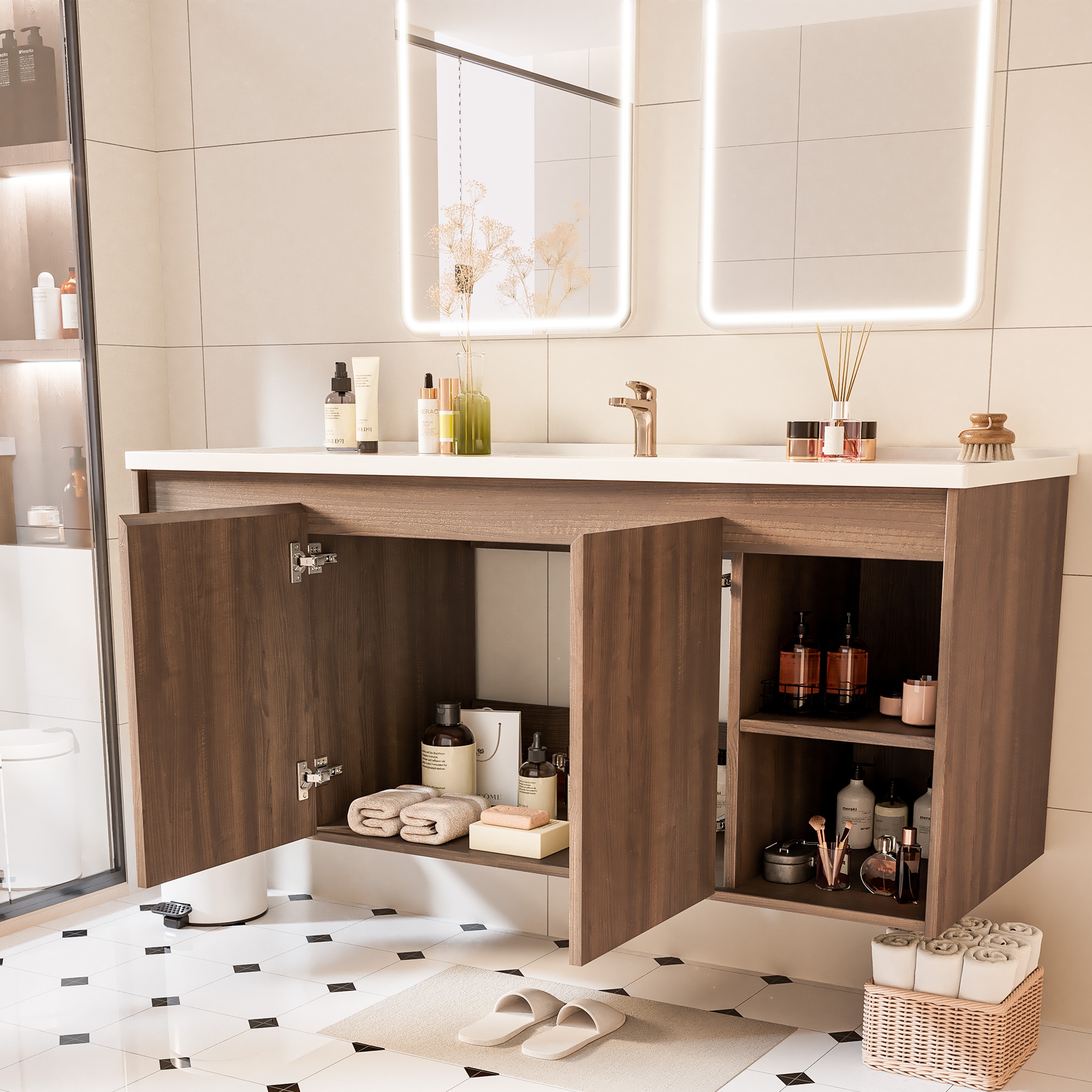 VOUA SAF-LEGJYY-DG Bath-Vanity-Combo - View #3