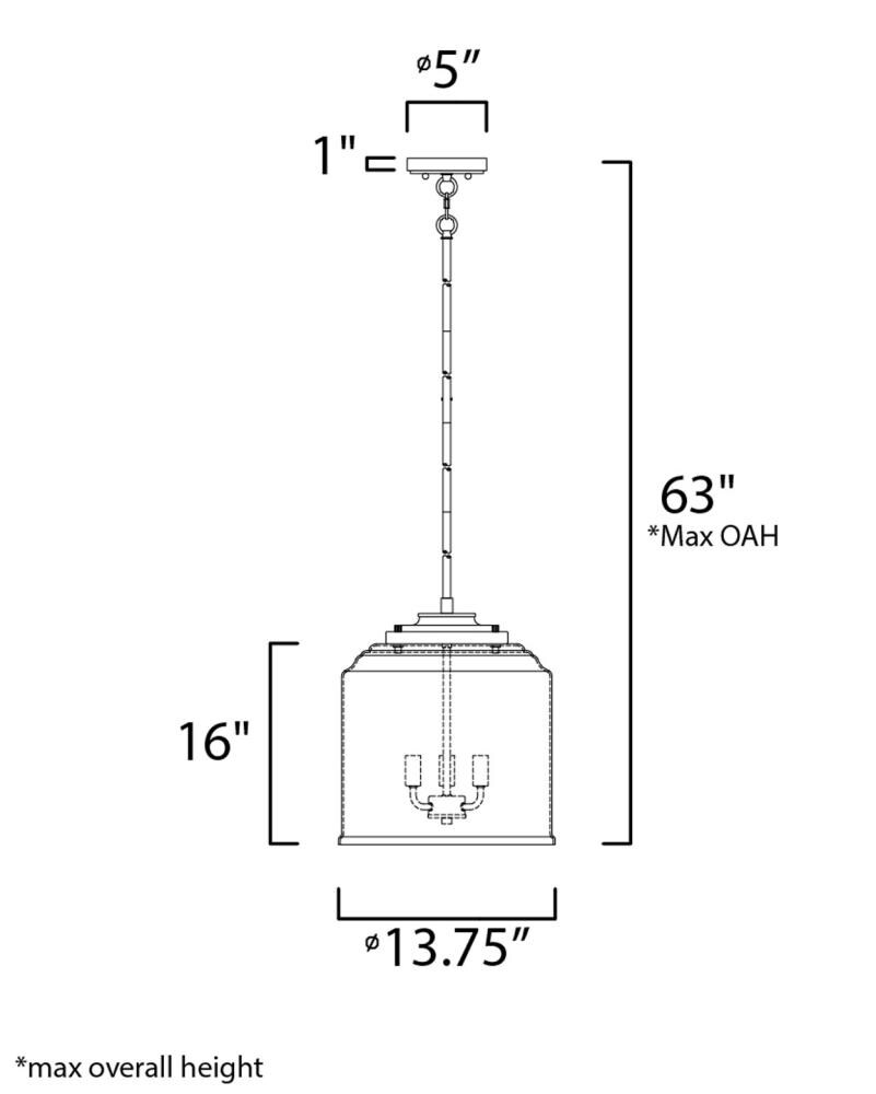Maxim Lighting 12273CDSN Pendant-Lights - View #5