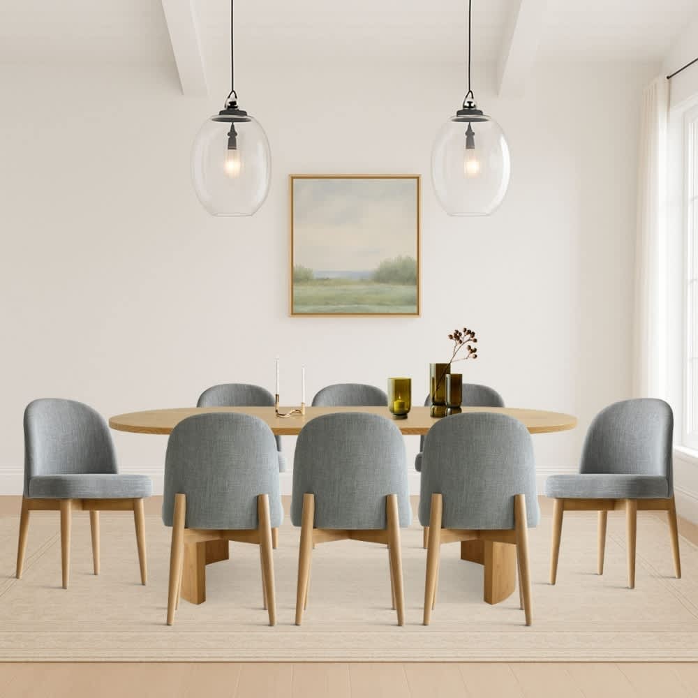 Maison Boucle DWEN79OK+HAVANAGREY8 Dining-Sets - View #2
