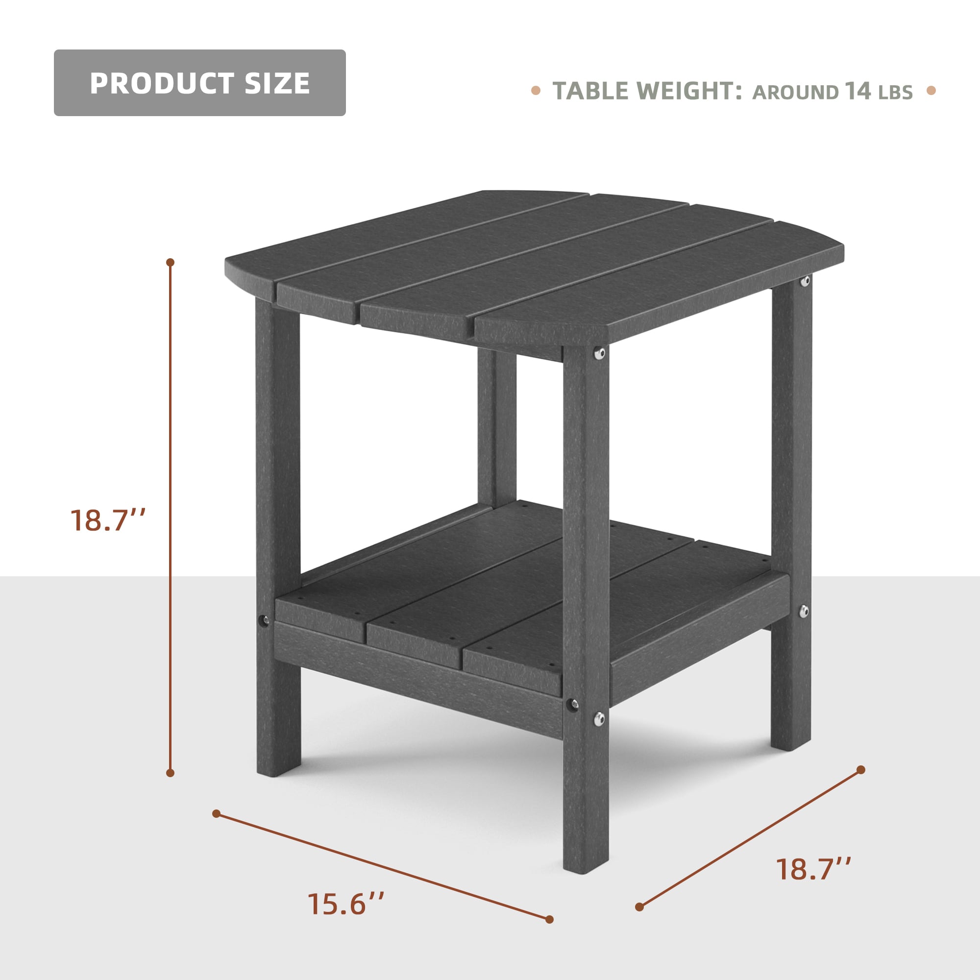 Lowes outdoor deals patio side tables