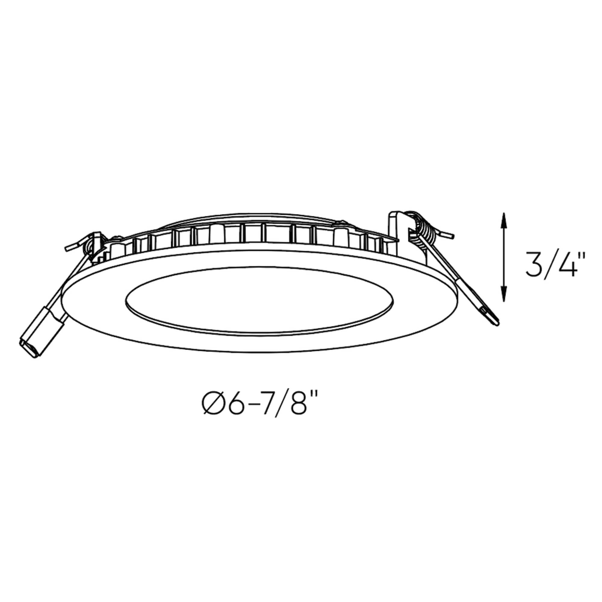 DALS Lighting DCP-PNL6WH Led-Retrofit-Downlight - View #3