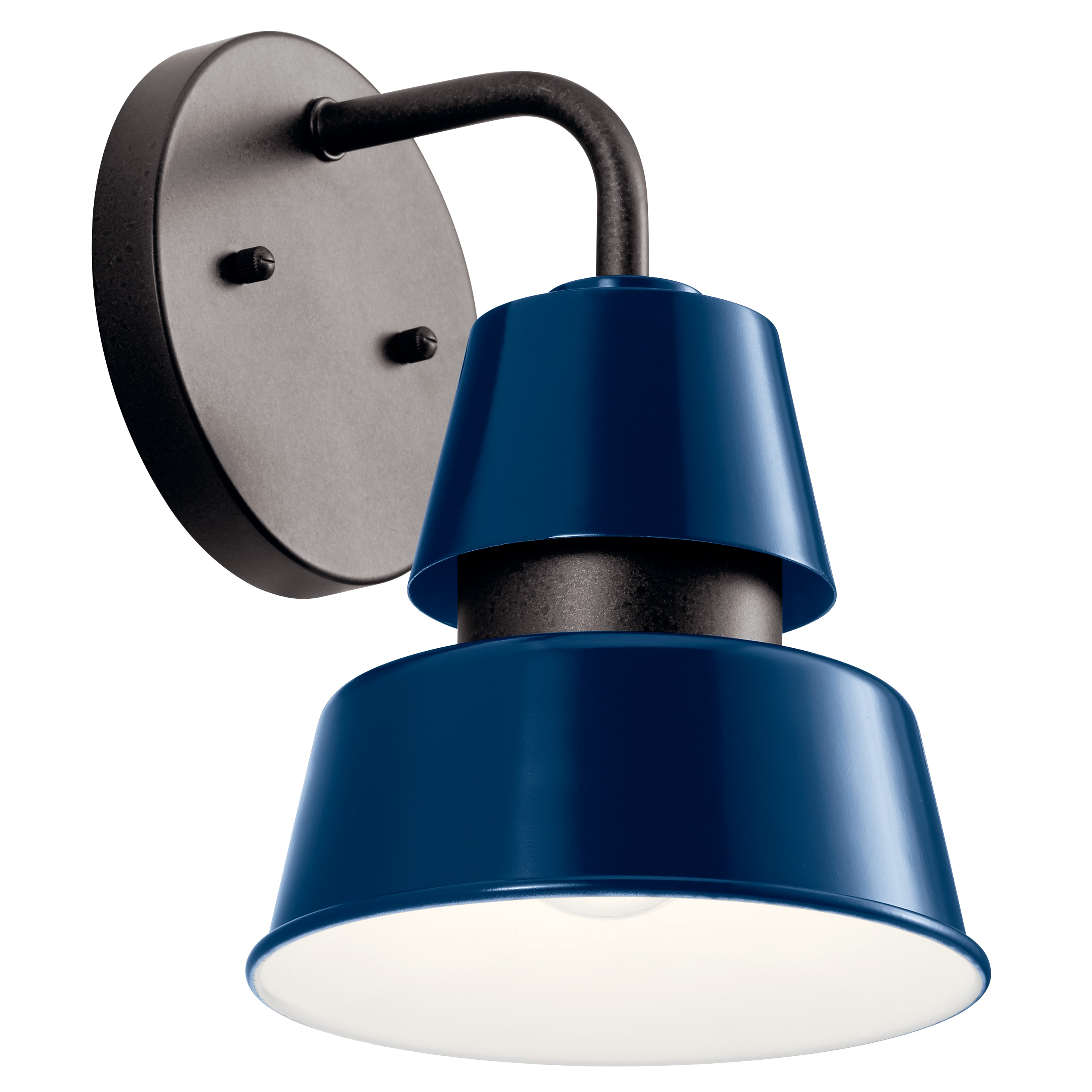 Kichler 59001CBL Lozano 1 -Light 9.75-in H Blue Hardwired Outdoor Wall Light