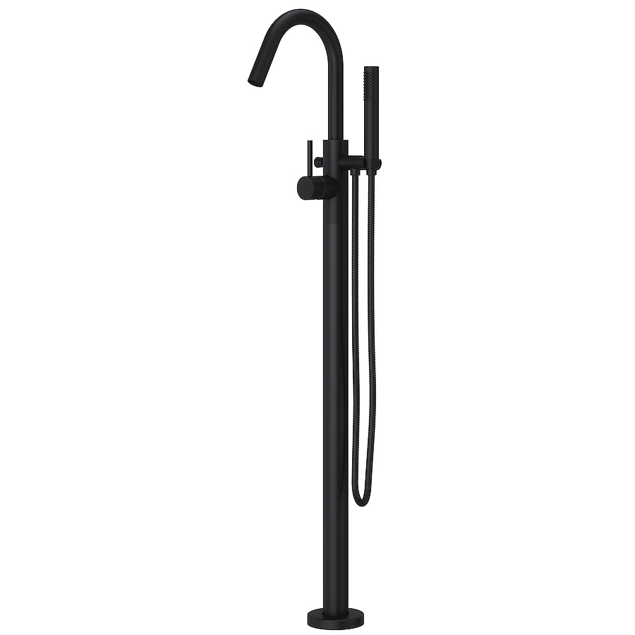 Pfister Modern Brushed Nickel 1-Handle Commercial/Residential Freestanding Bathtub Faucet Pfister Modern Brushed Nickel 1-Handle Commercial/Residential Freestanding Bathtub Faucet