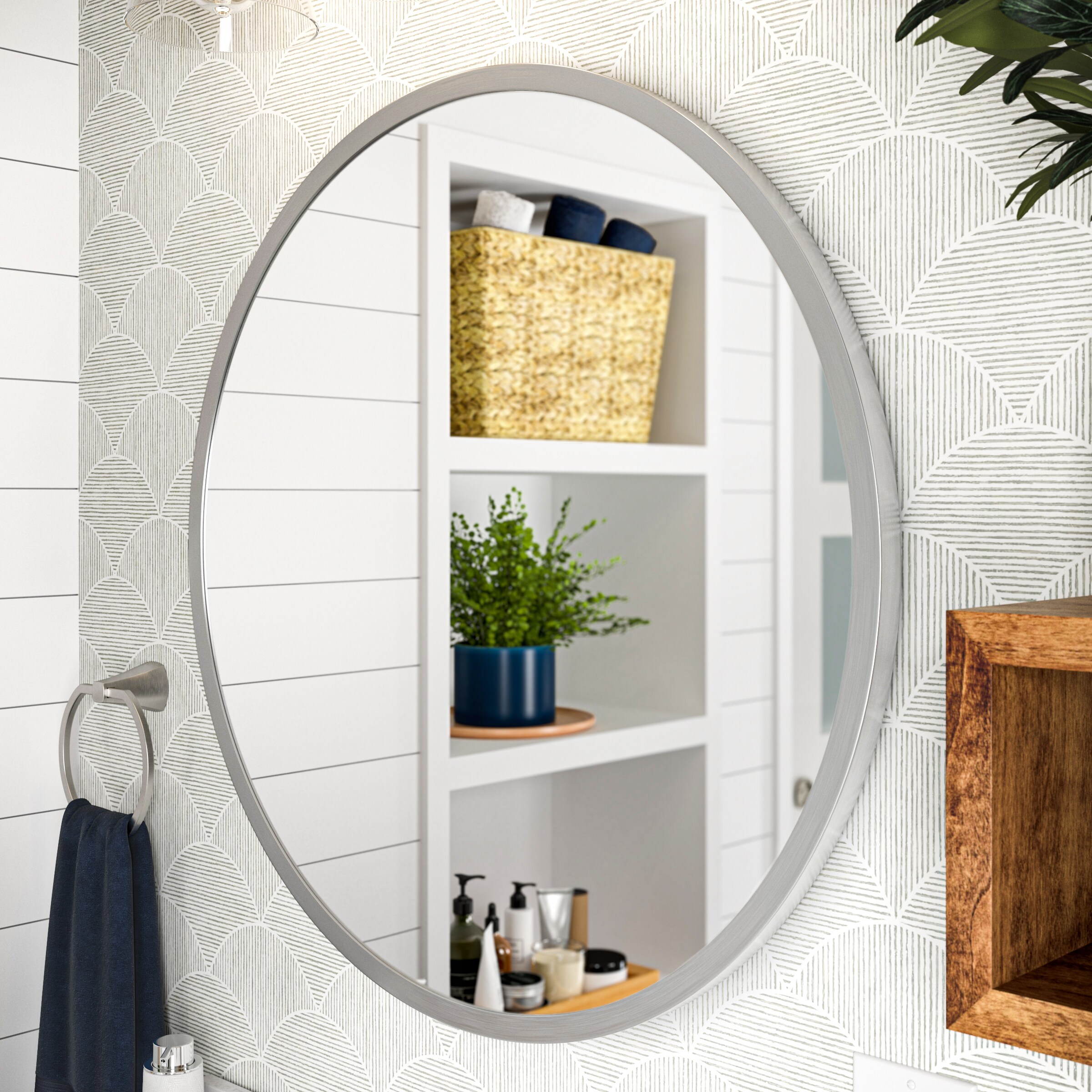allen + roth 2282MR-30-113 Framed-Bath-Mirrors - View #7