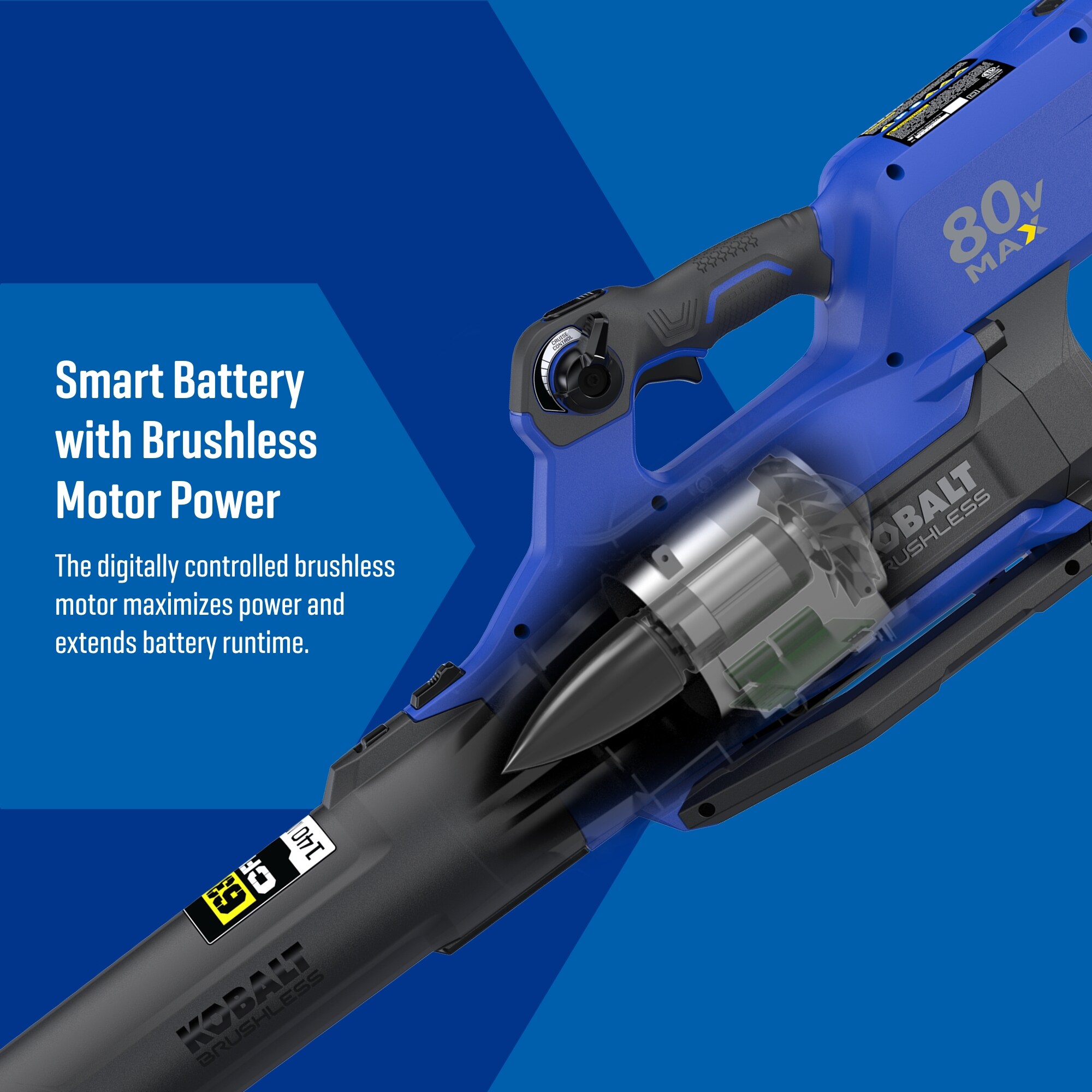 Kobalt KHB 25280-06 Cordless-Electric-Blowers - View #4