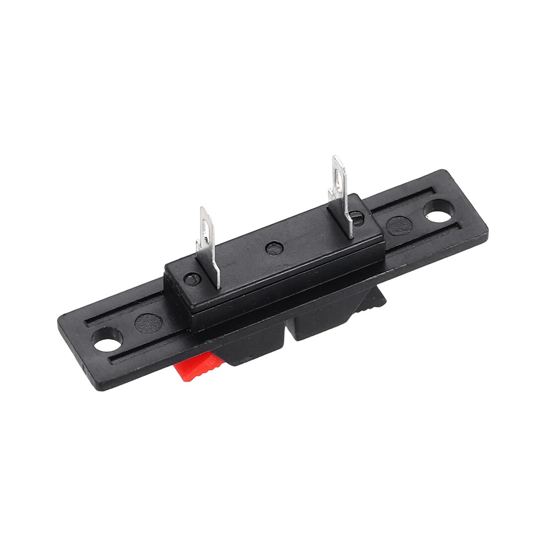 Unique Bargains 15pcs Spring Speaker Terminal Clip Push Release Black ...