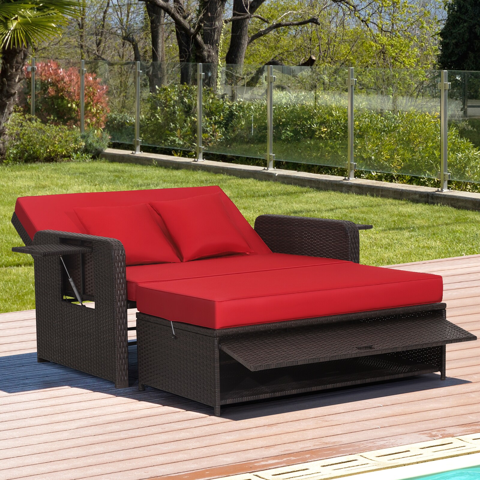 Costway HW70644RE+ Patio-Sofas-Daybeds - View #7