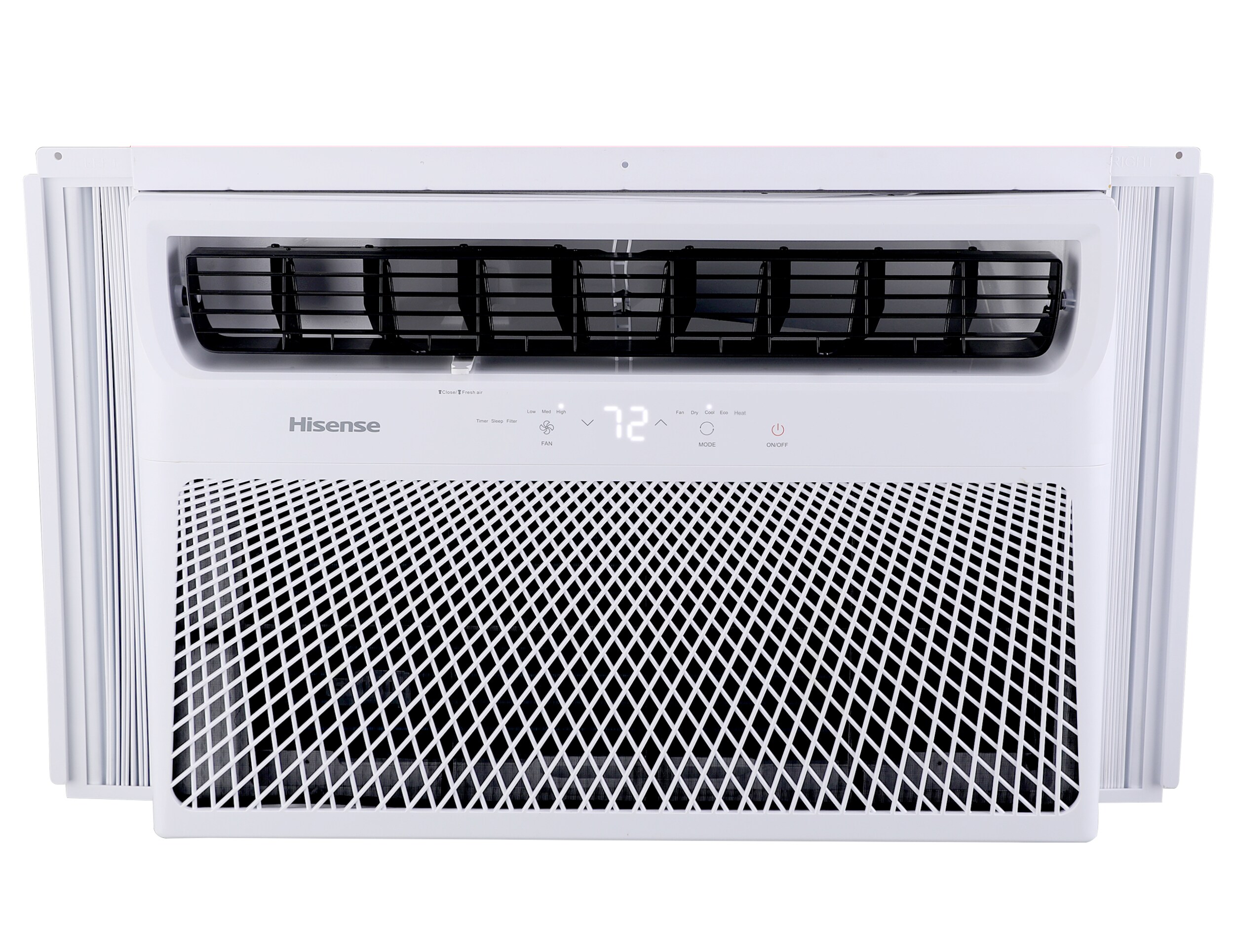 Hisense 1500 Sq Ft Window Air Conditioner With Heater 230 Volt 24000 Btu In The Window Air 9896