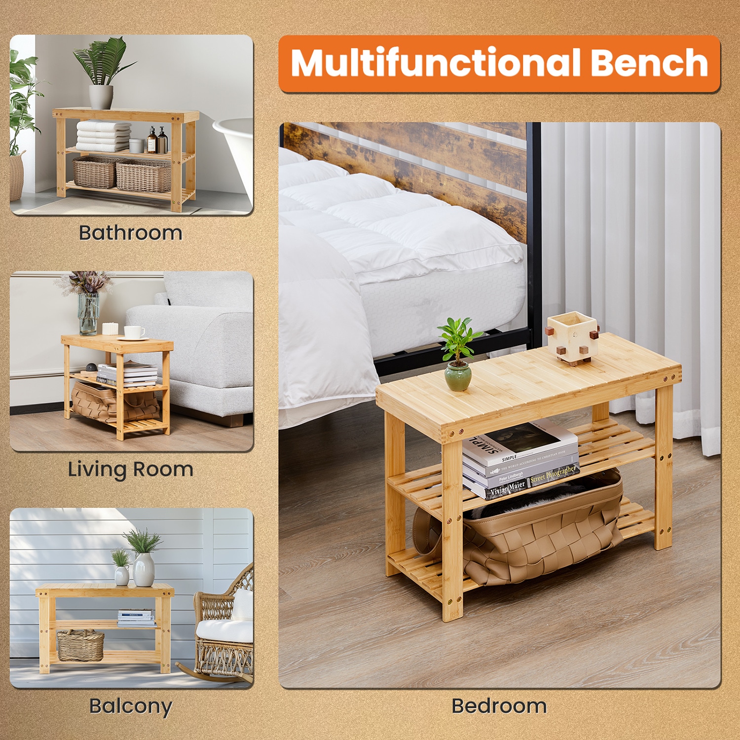 Mondawe MO-JV10488BN bench - View #4