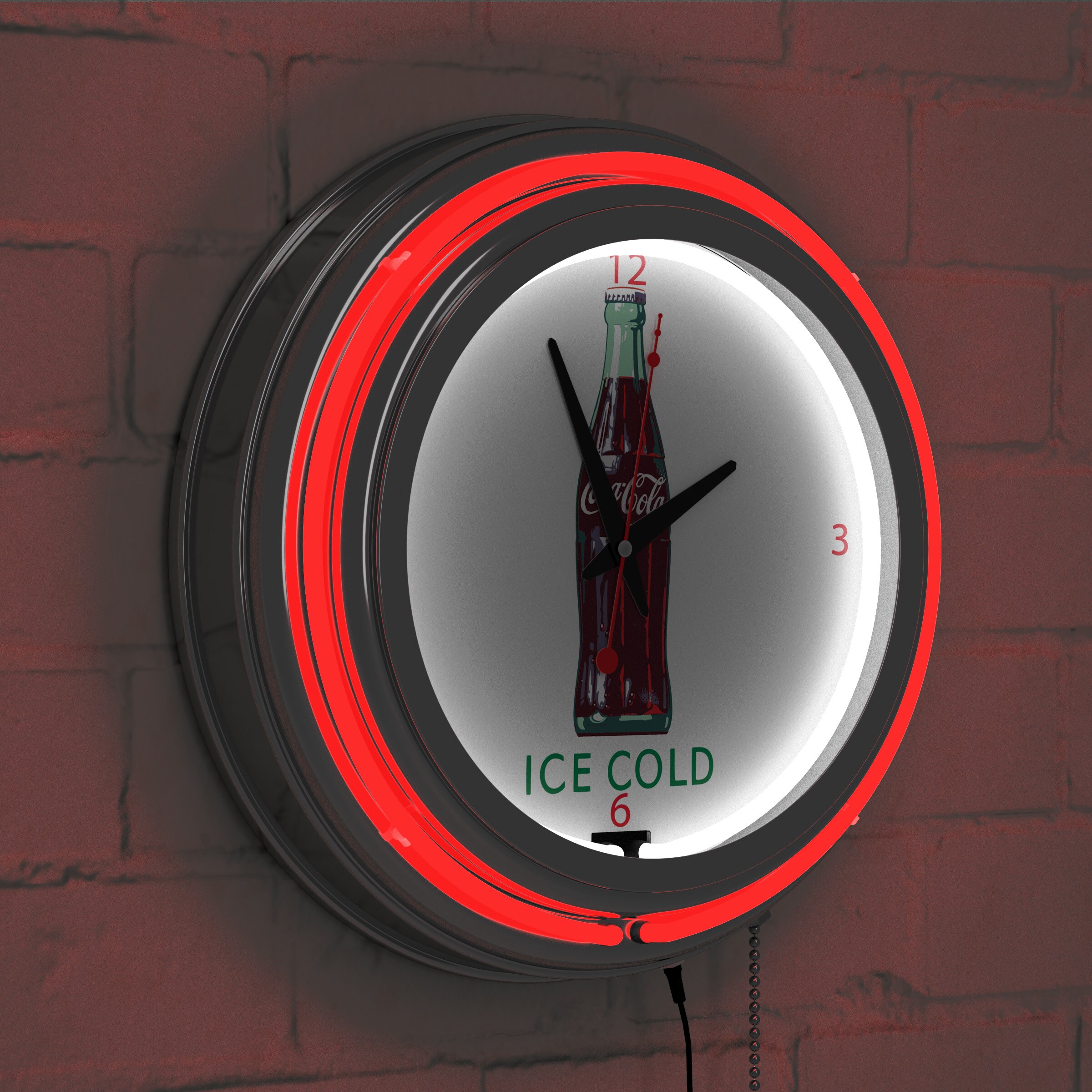 Trademark Gameroom COKE-1400-V8-B Indoor-Outdoor-Clocks - View #5