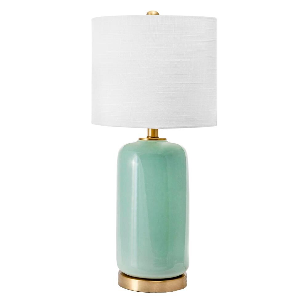 mint green bedside lamp