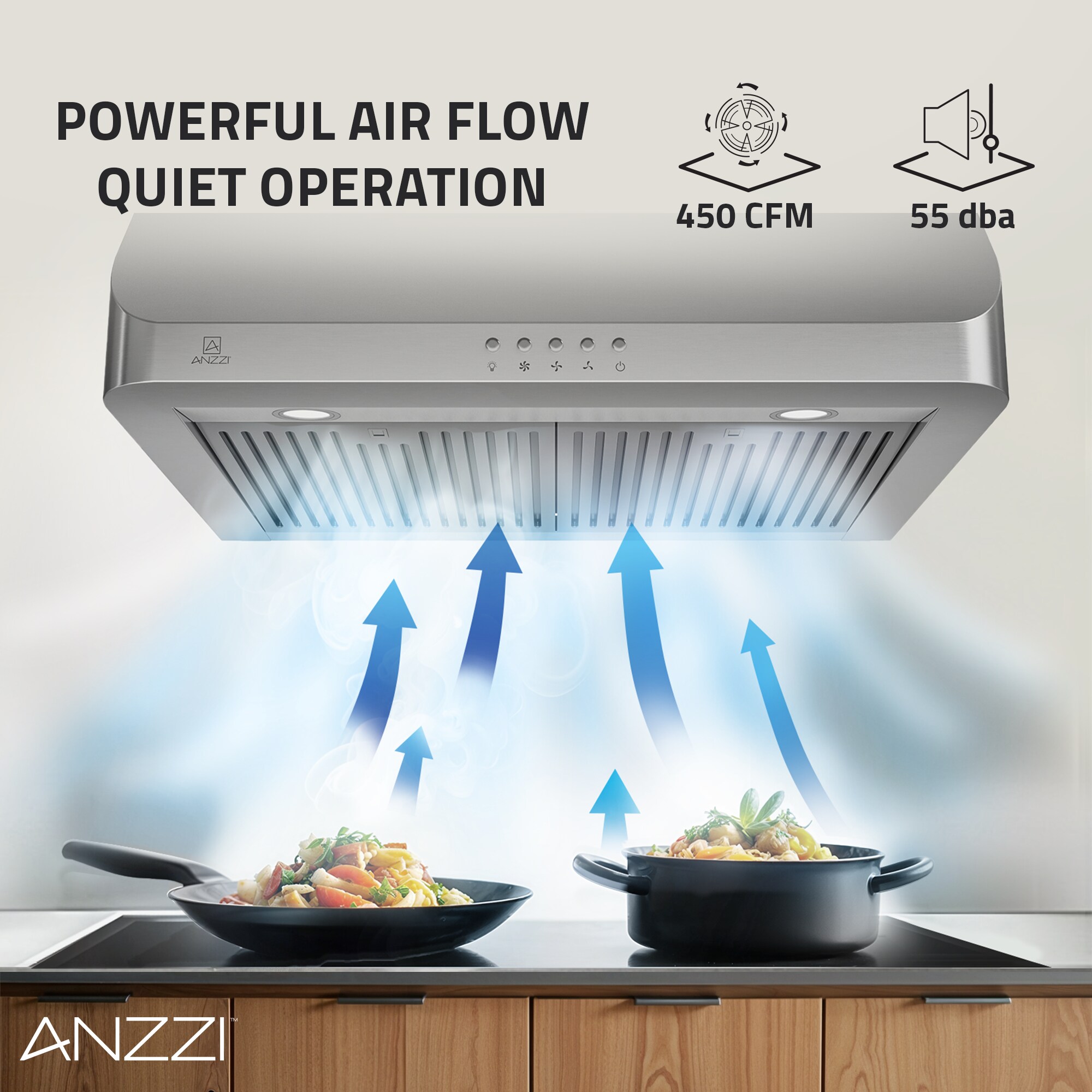 ANZZI RH-AZ2576PSS Undercabinet-Range-Hoods - View #8